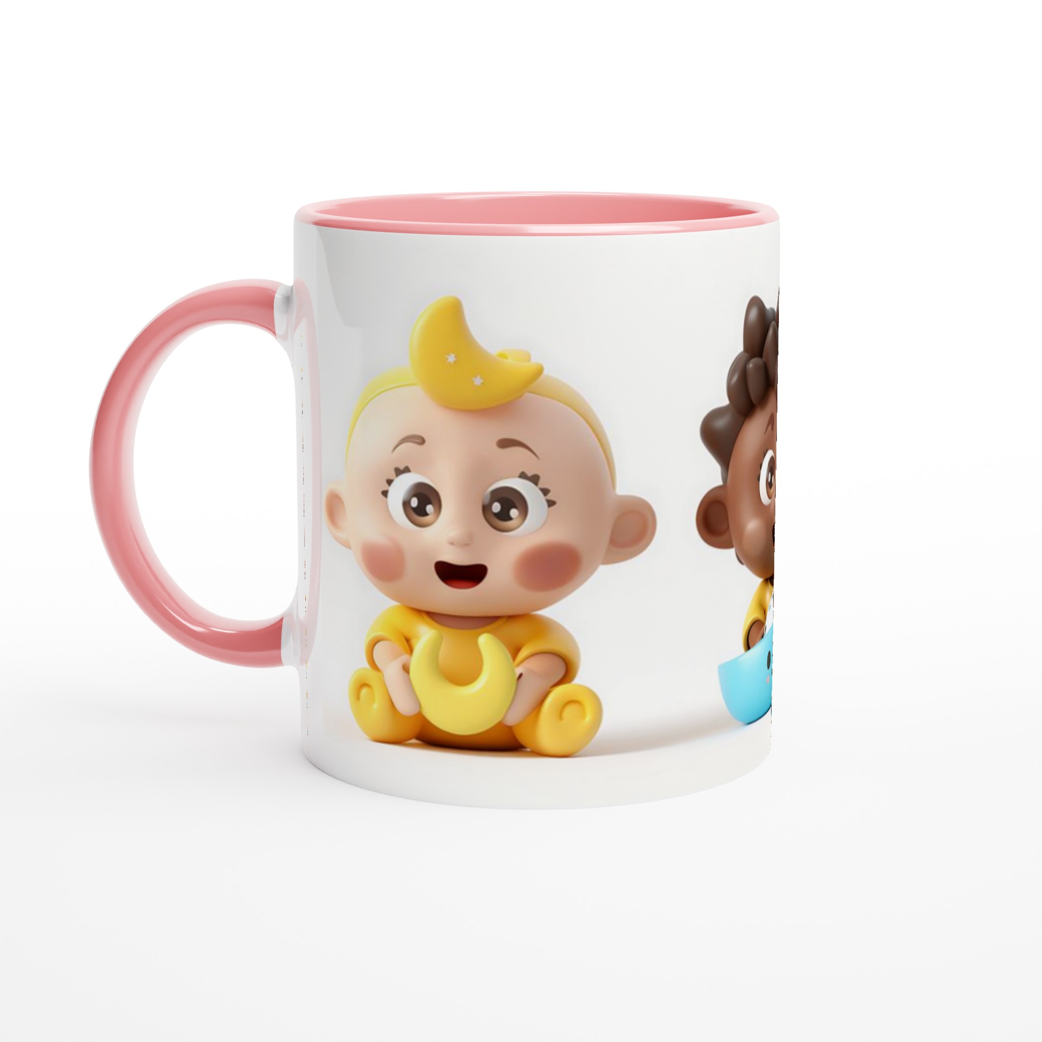 Söta Babyvänner 11oz Keramikmugg – En Charmig Gåva i Valfri Färg! 6 87fe0486-47b2-4b31-bb6b-12760443bb08