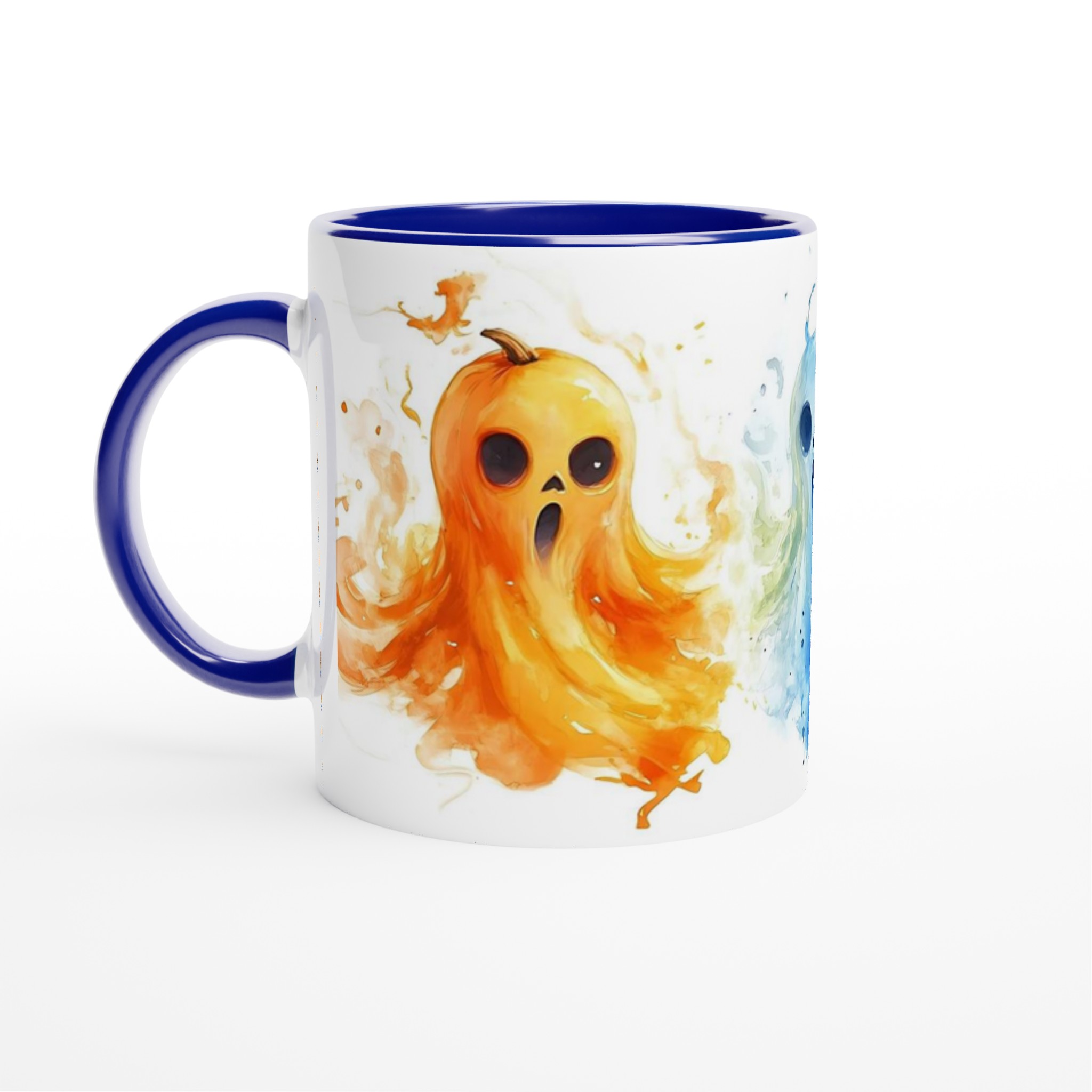 Spöklika Halloween Akvarellmuggar – Lekfull Design i Flera Färger 2 880b1254-61e7-4e18-90e1-82a721e0cd65