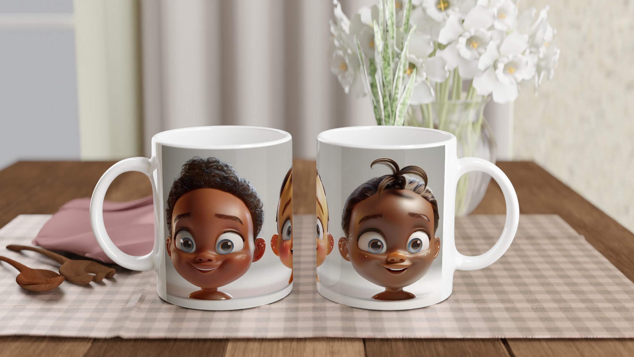 Min Kaffemugg: Barnsligt Söt Design – Välj Din Favoritfärg på Keramikmuggen! 10 882f6505-bccd-4d84-9d87-5361ae967bff