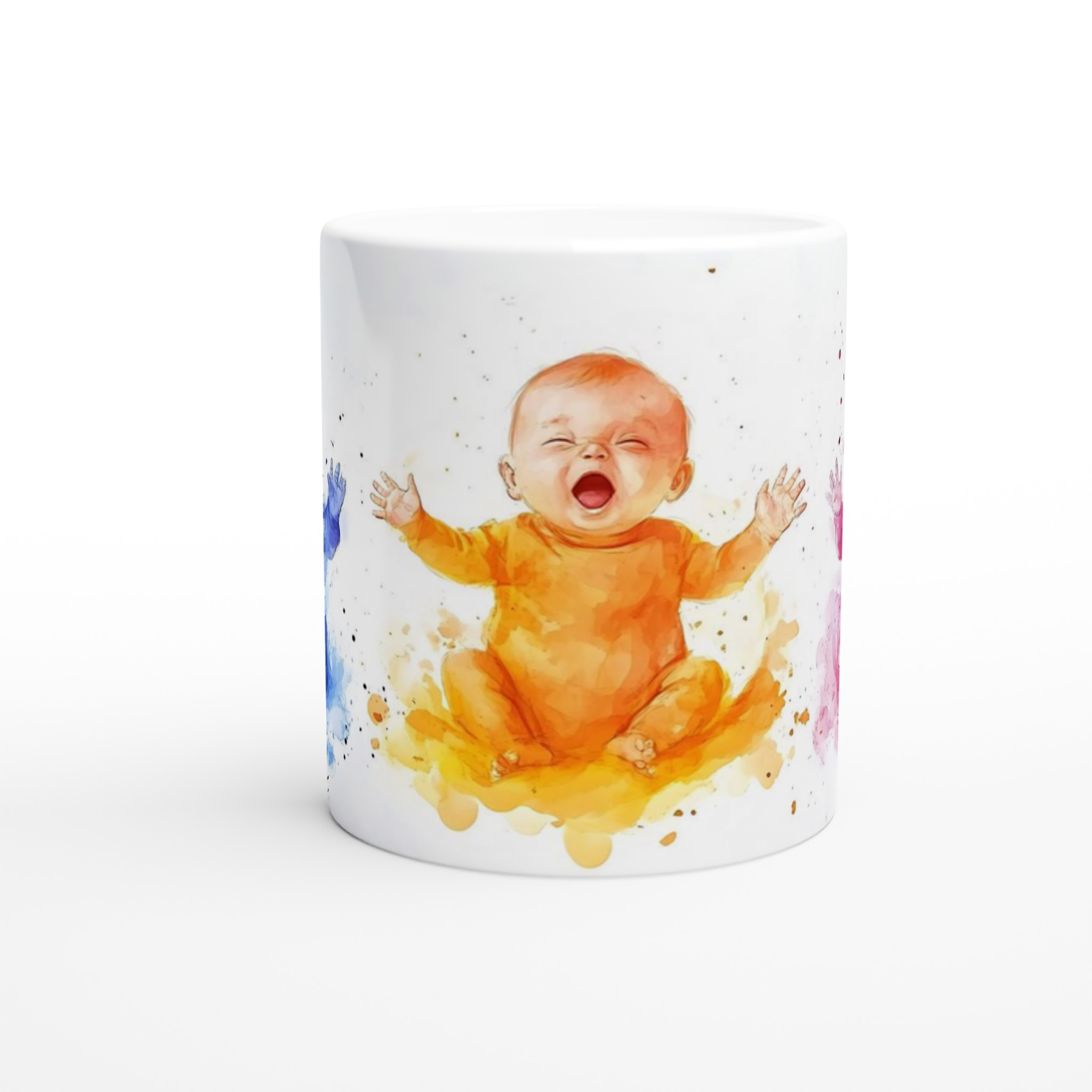 Baby Charm Mugg – Akvarellglädje i 7 Livliga Färger 8 883ac776-3d52-4045-acc9-316f434af21d