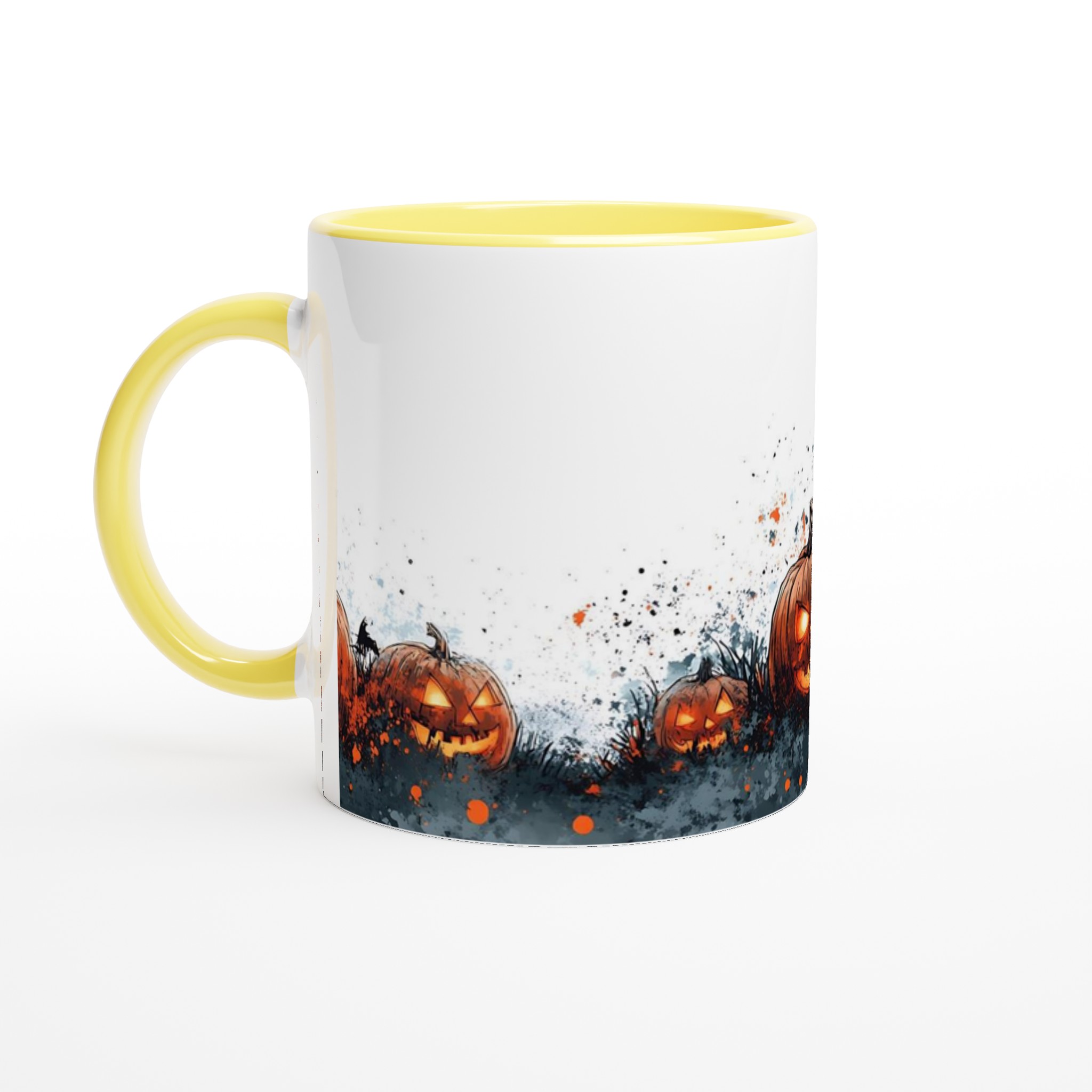 Läskig Halloween Jack-o'-Lantern Mugg - 11oz Keramikmugg för Kusliga Stunder 3 887a480f-6ea6-476e-8975-4fe35a067362