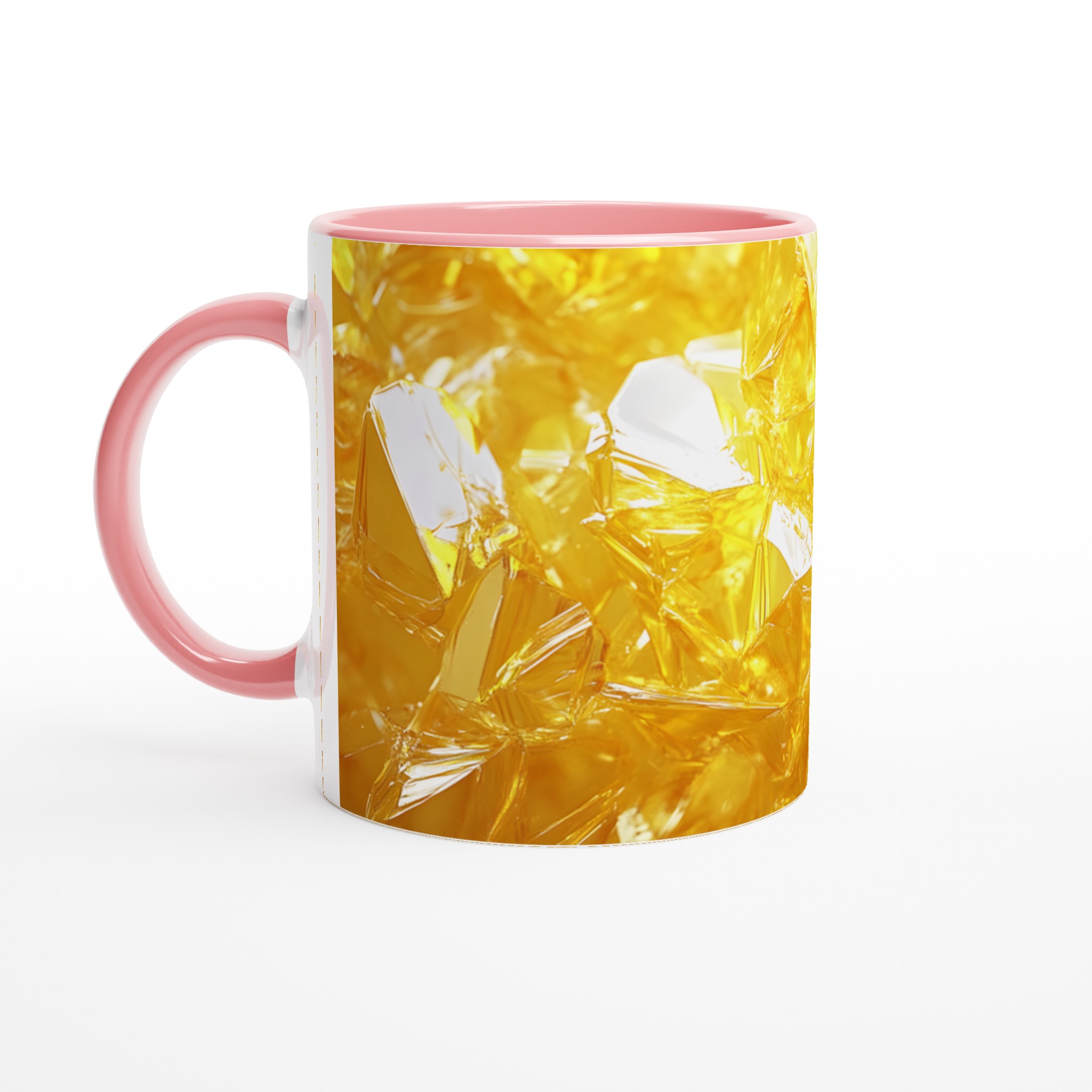 Gyllene Kristallglans: 11oz Keramisk Mugg – Lys upp din dag med glittrande design i flera färger! 6 88955a5f-d4c5-47fb-9800-58d993f5d20b