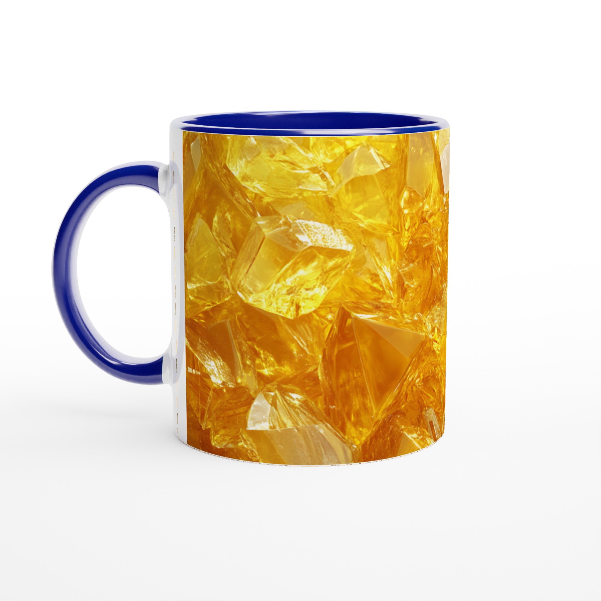 Guldglänsande 11oz Keramisk Mugg – Strålande Tryck i Ditt Val av Färgstarka Nyanser 2 889c71dd-0a80-4733-b286-1d3b593d39ec