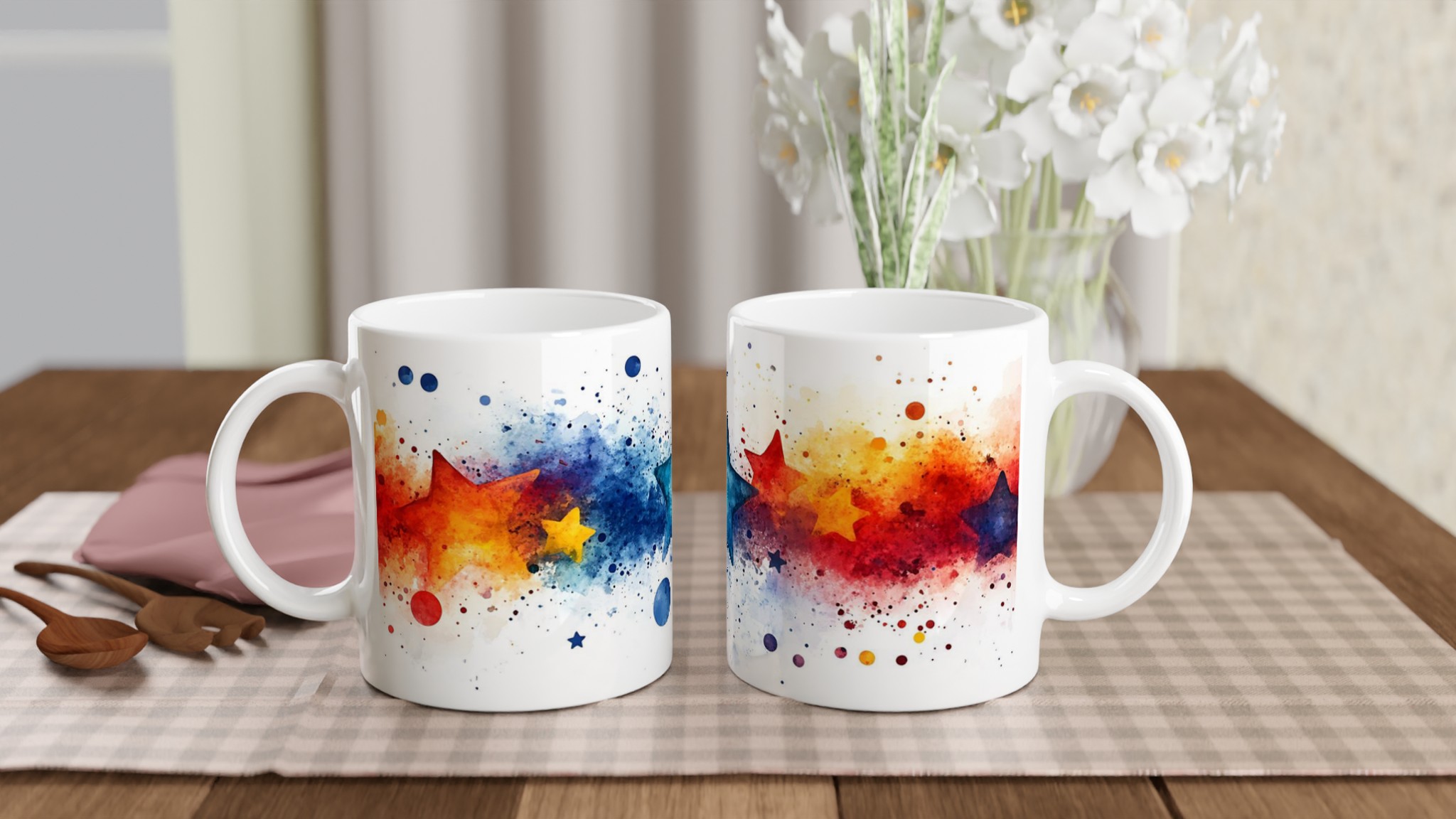 Stjärnklar Akvarell Mugg – Ge Din Dag en Färgexplosion 10 88df287e-1560-45c1-94ac-8f3d39fc89c4