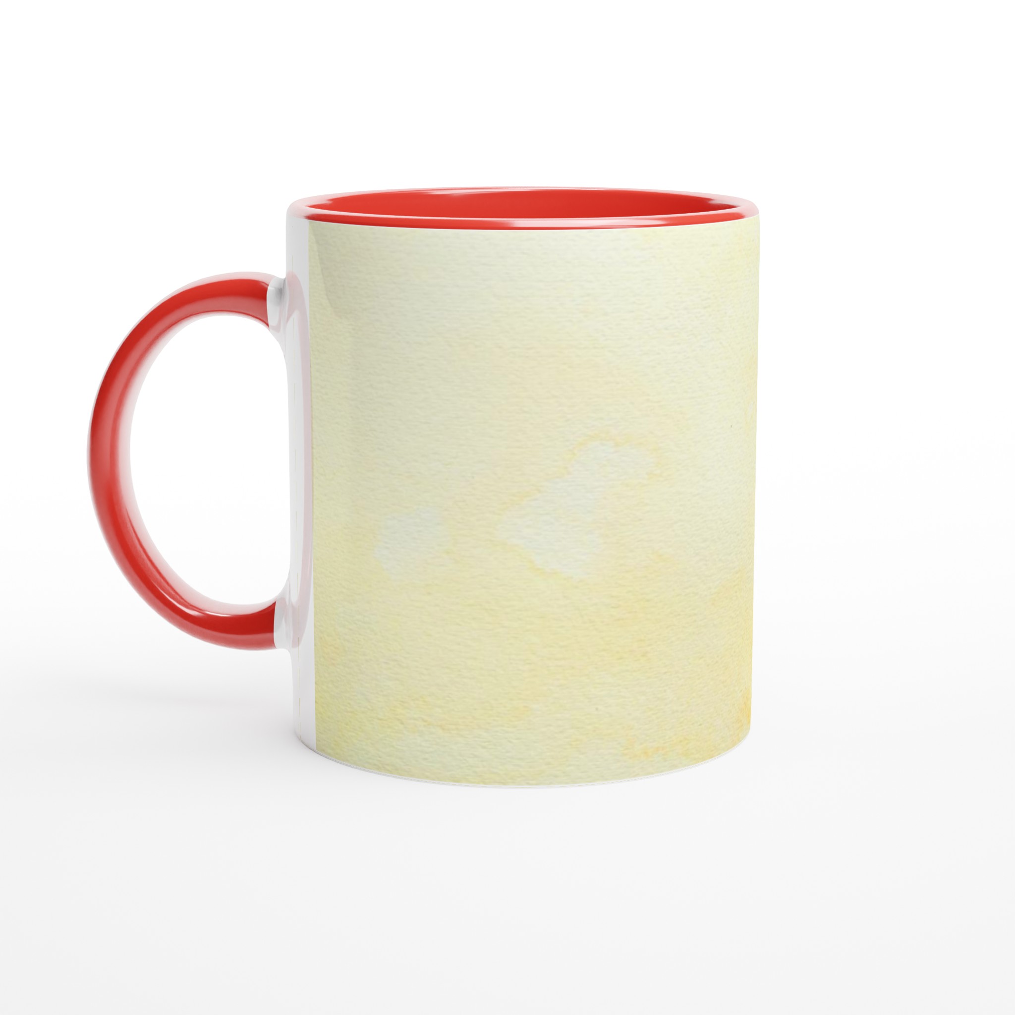 Vit 11oz Keramisk Mugg med Solgul Akvarellkänsla – Välj Din Perfekta Färg 5 890883de-60c7-44d6-ad04-6738e0011d4c