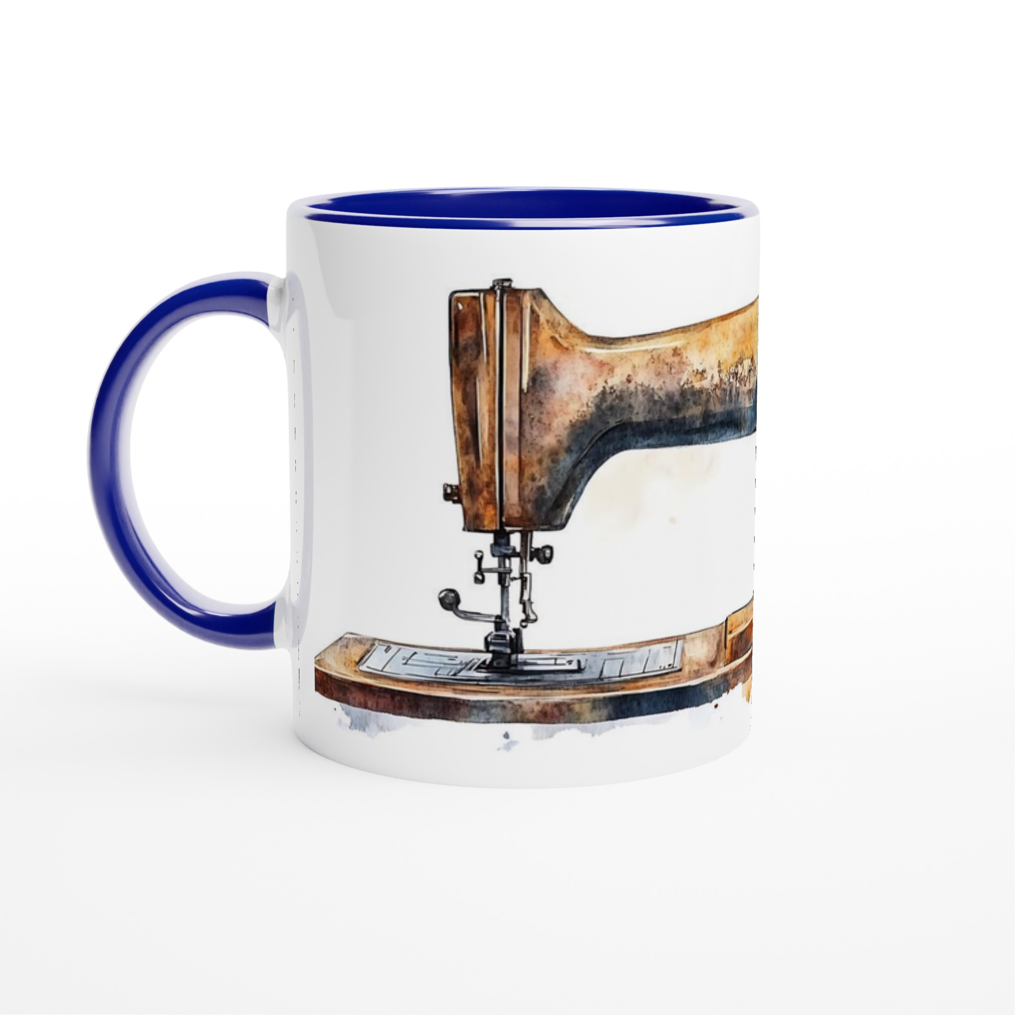 Vit 11oz keramisk mugg med vintage industrikänsla – välj bland sju livfulla färger 2 89795e4e-08a8-49dd-9a64-d139f85c1b26