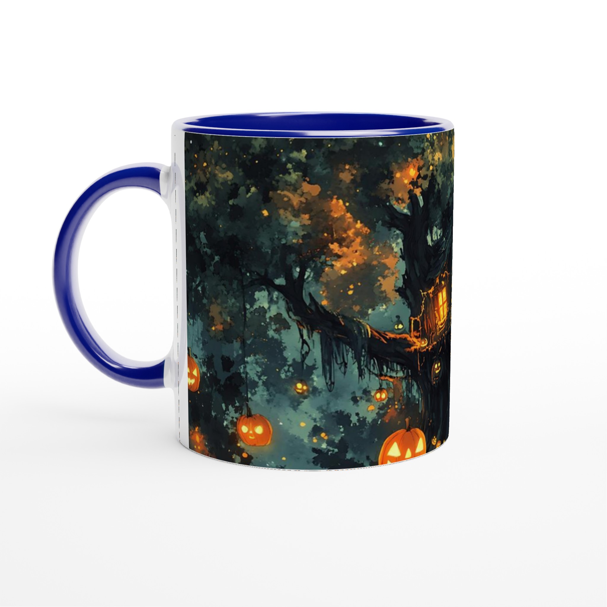 Mystisk Spökhusmugg – Halloween-Känsla i 11oz Keramik, Välj Din Färg! 2 89b3fcdd-be94-4793-a2cf-a5807d4182fb