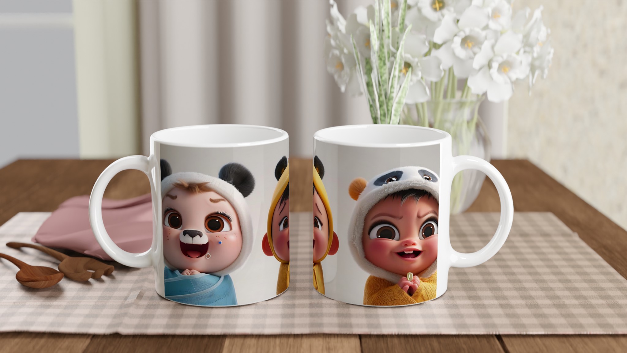 Charmiga Baby Vänner Mugg – Personlig 11oz Keramikmugg i Valfri Färg för Ditt Gladaste Motiv! 10 89bf7763-eed9-48f4-9466-5e30c45b0fce