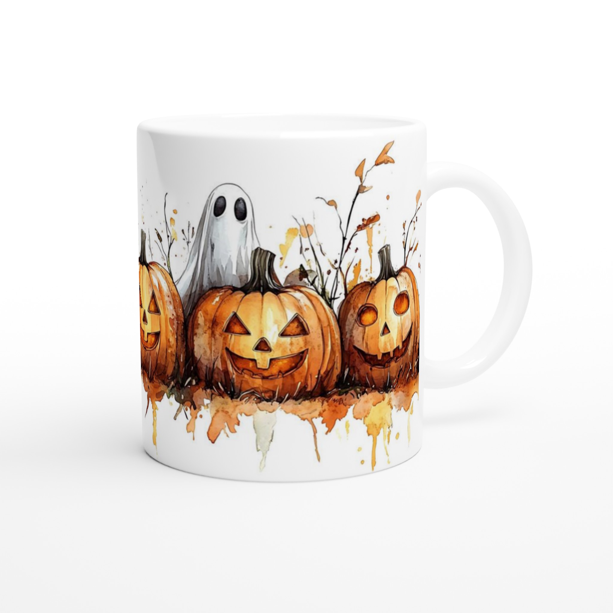 Bus eller Godis! Halloweenpumpa & Spöke - 11oz Keramisk Mugg 9 89d0dd3d-76e3-4416-a33b-0add65662e79