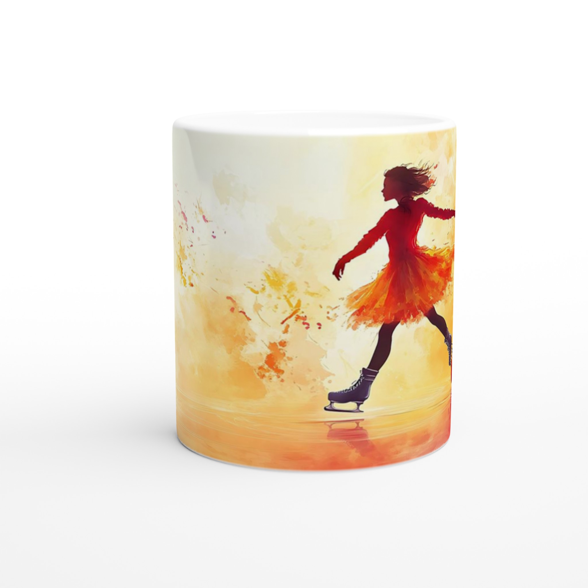 Magisk Halloween Mugg: Elegant Skatersilhuett & Pumpa i Akvarell – Välj Din Favoritfärg! 8 89de201a-926b-4270-9d25-2e43129ea05d