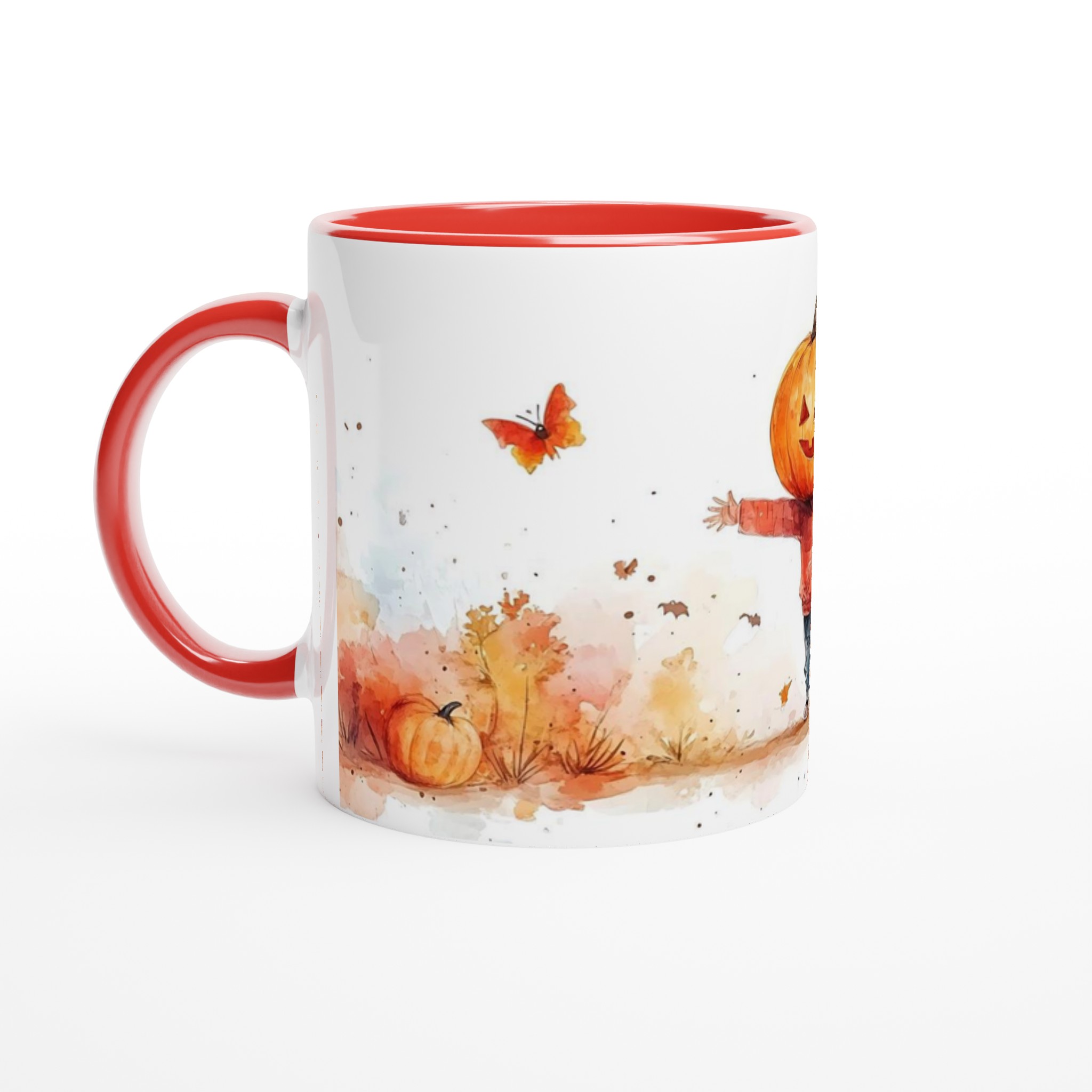 Lekfull Halloween Pumpa Mugg - Charmig Höstdesign i Valfri Färg, 11 oz Keramik 5 8a08e9d1-f050-4b9c-9656-b7a9f146f58c