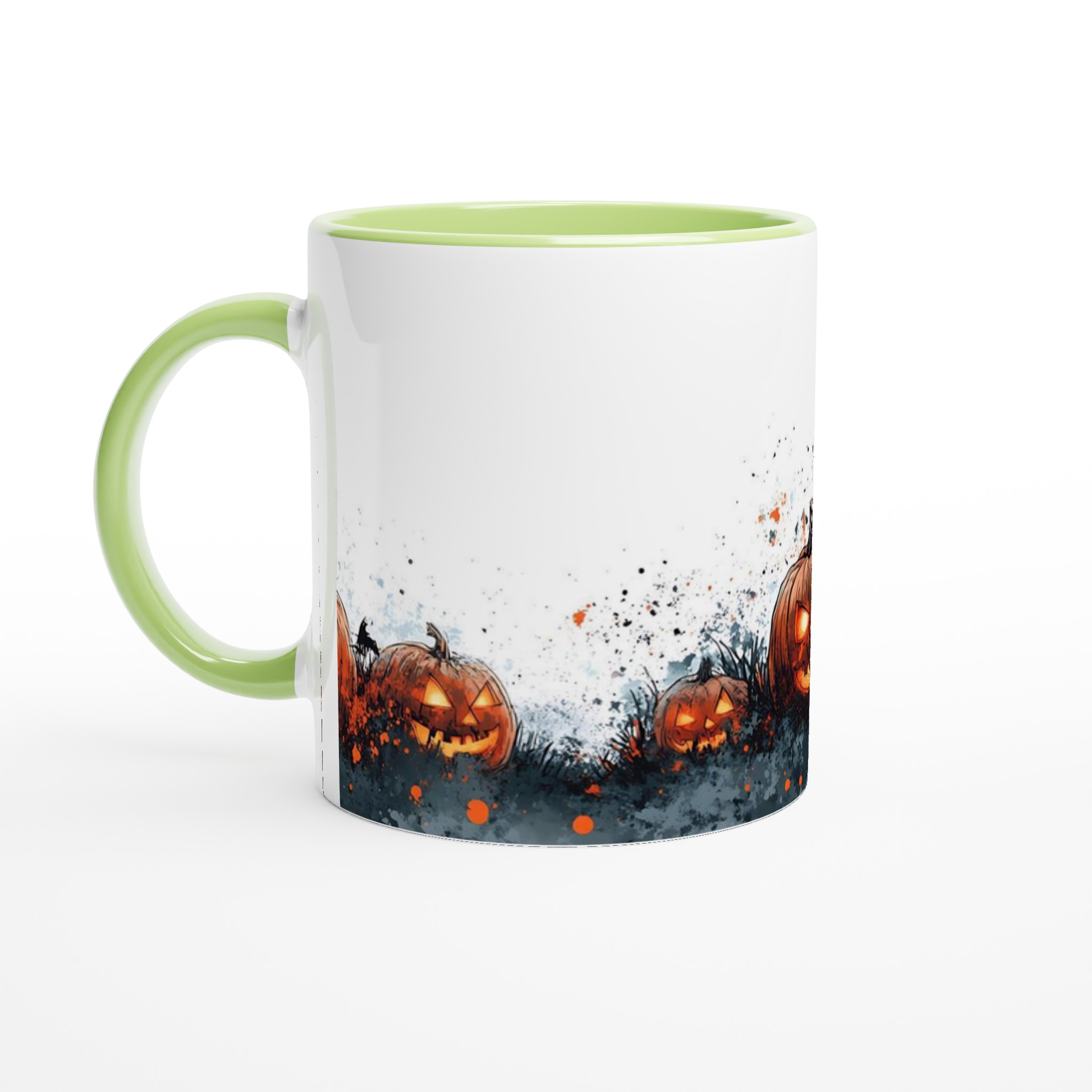 Läskig Halloween Jack-o'-Lantern Mugg - 11oz Keramikmugg för Kusliga Stunder 7 8a24d9e3-6111-4252-bb34-8c5ba12aaa53