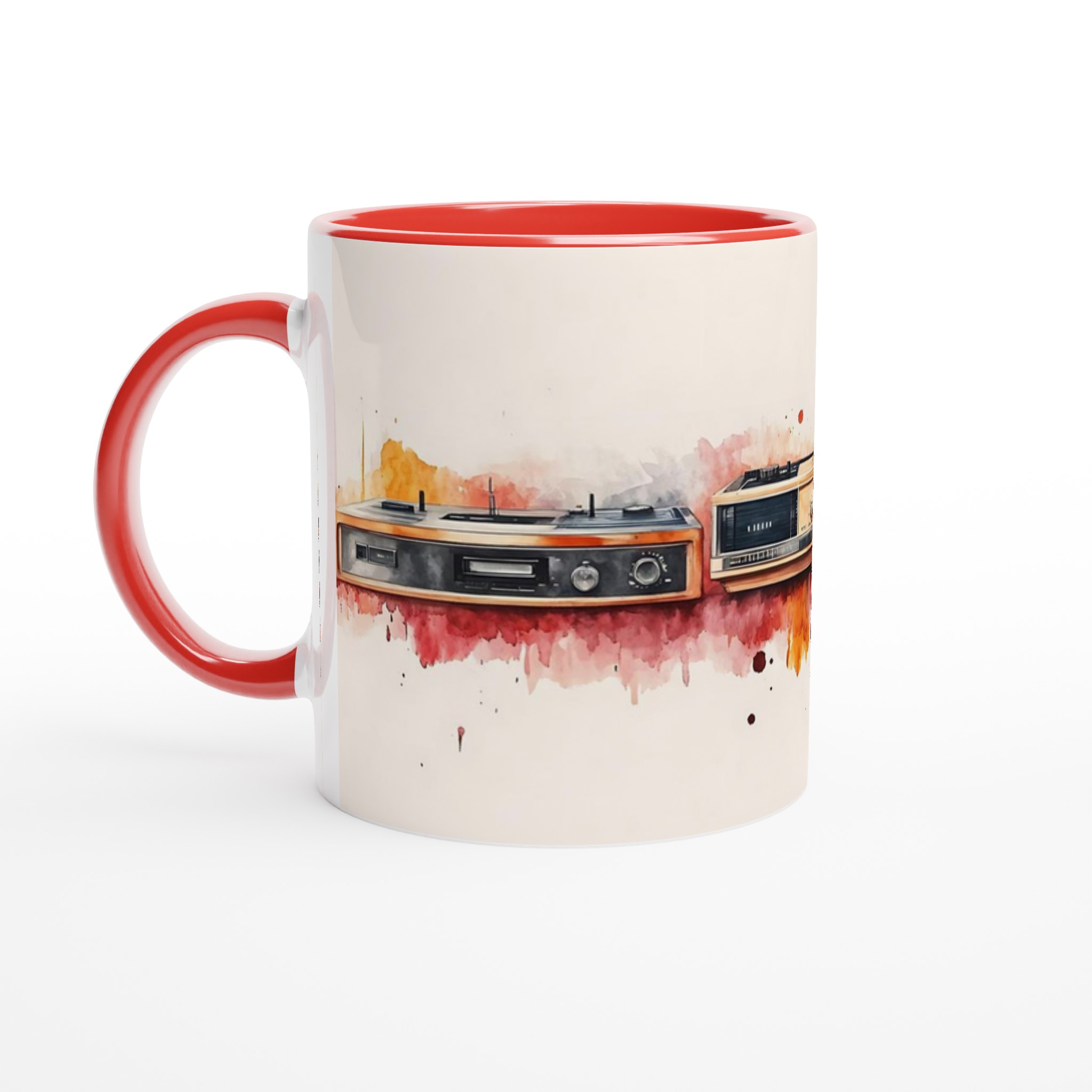 Retro Tech Fusion – Akvarell Keramikmugg 11oz: Välj din färg! 5 8a4b1291-f805-4fc2-8533-86c3387a07e2