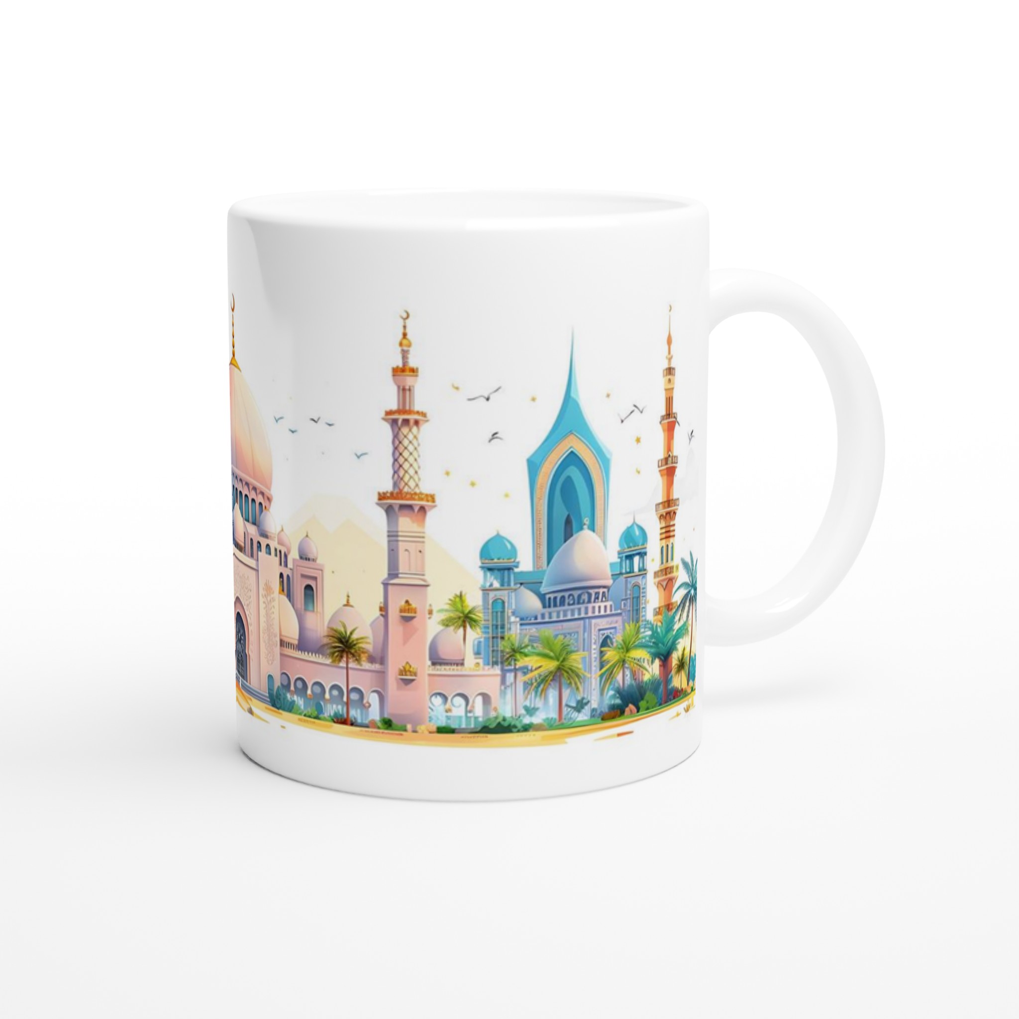 Förtrollande Orientens Slott – Keramisk Mugg i Valfri Färg, 11 oz 9 8a68e9aa-a518-44a2-ba71-538314d73ac7