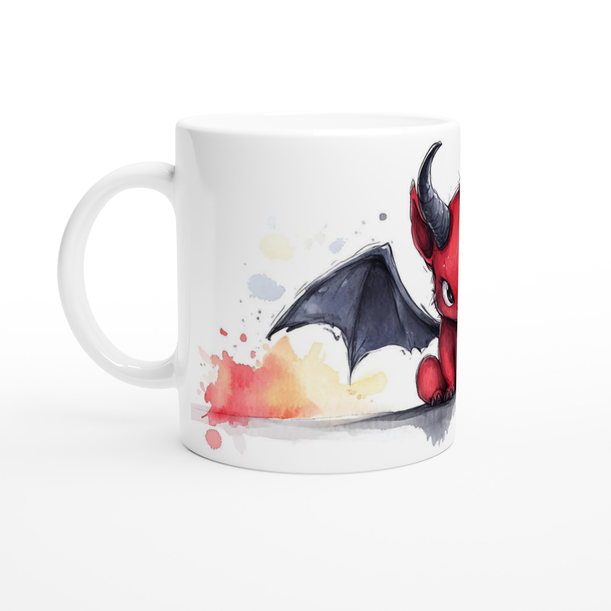 Chibi Djävul Keramikmugg - Söt & Rebellisk Kaffekopp i Valfri Färg, 11oz 1 8ad05f7d-6be4-47ac-aa61-0050c9832b51