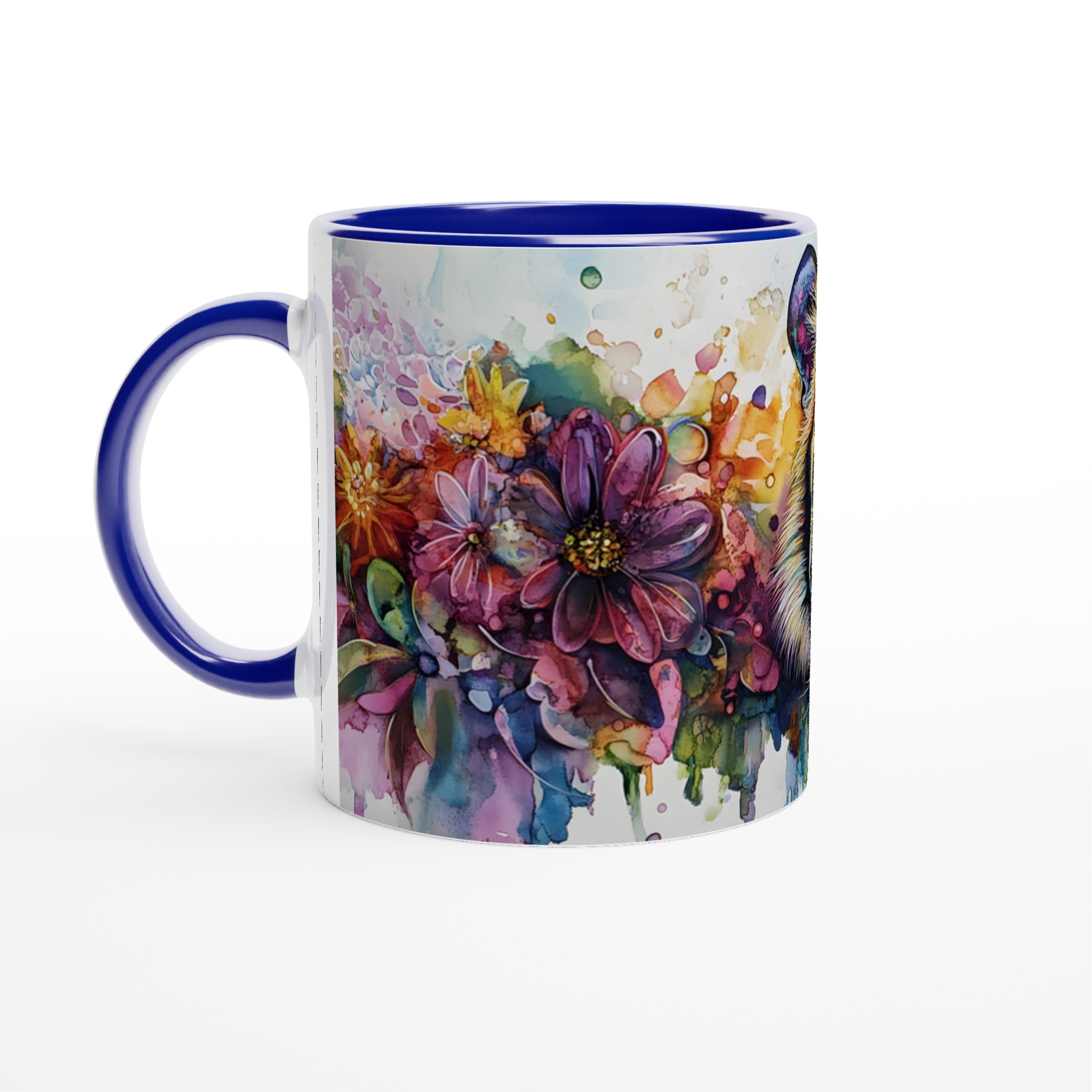 Vibrant Watercolor Tiger Ceramic Mug – Bold Artistry in Your Choice of Seven Ceramic Colors 2 8af7ca3c-e8ab-4575-9ed5-190b6be78474