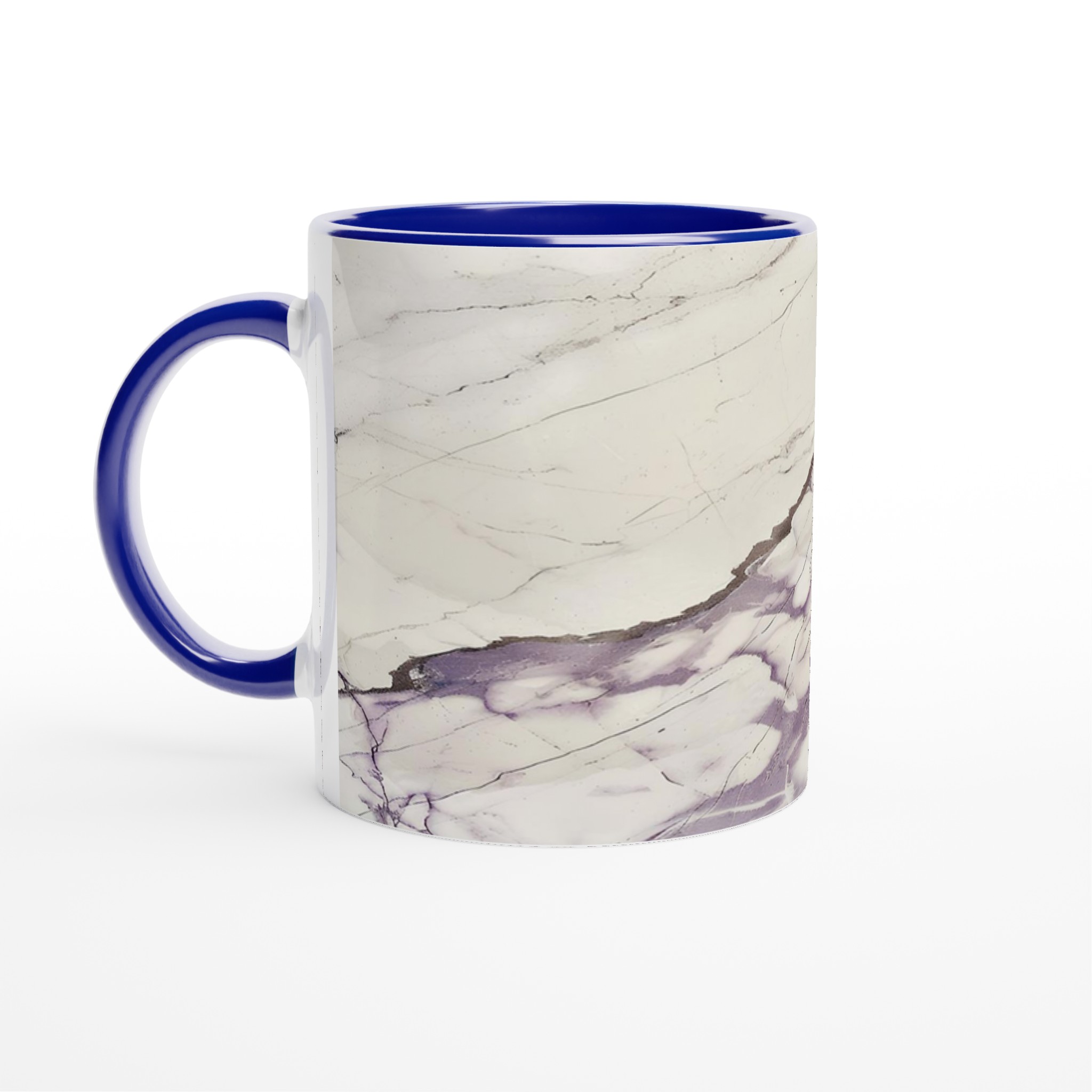 Lyxig 11oz Marmor Keramisk Mugg – Vit och Lila Marmor Mönster – Välj Bland 7 Färger 2 8b30ec05-92c7-45ec-a2a5-944265bc1249