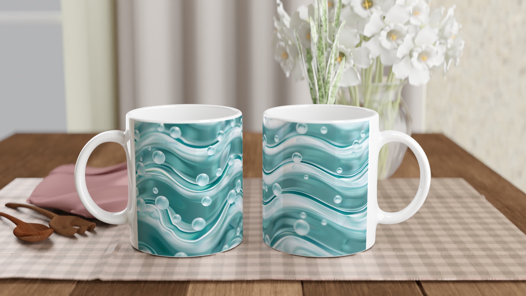 Fördjupa dig i lugn: Aqua Wave Keramisk Mugg – 11 oz i sju lugnande färger 10 8b3faf75-fd90-43d9-b51d-48ba7fd135f6