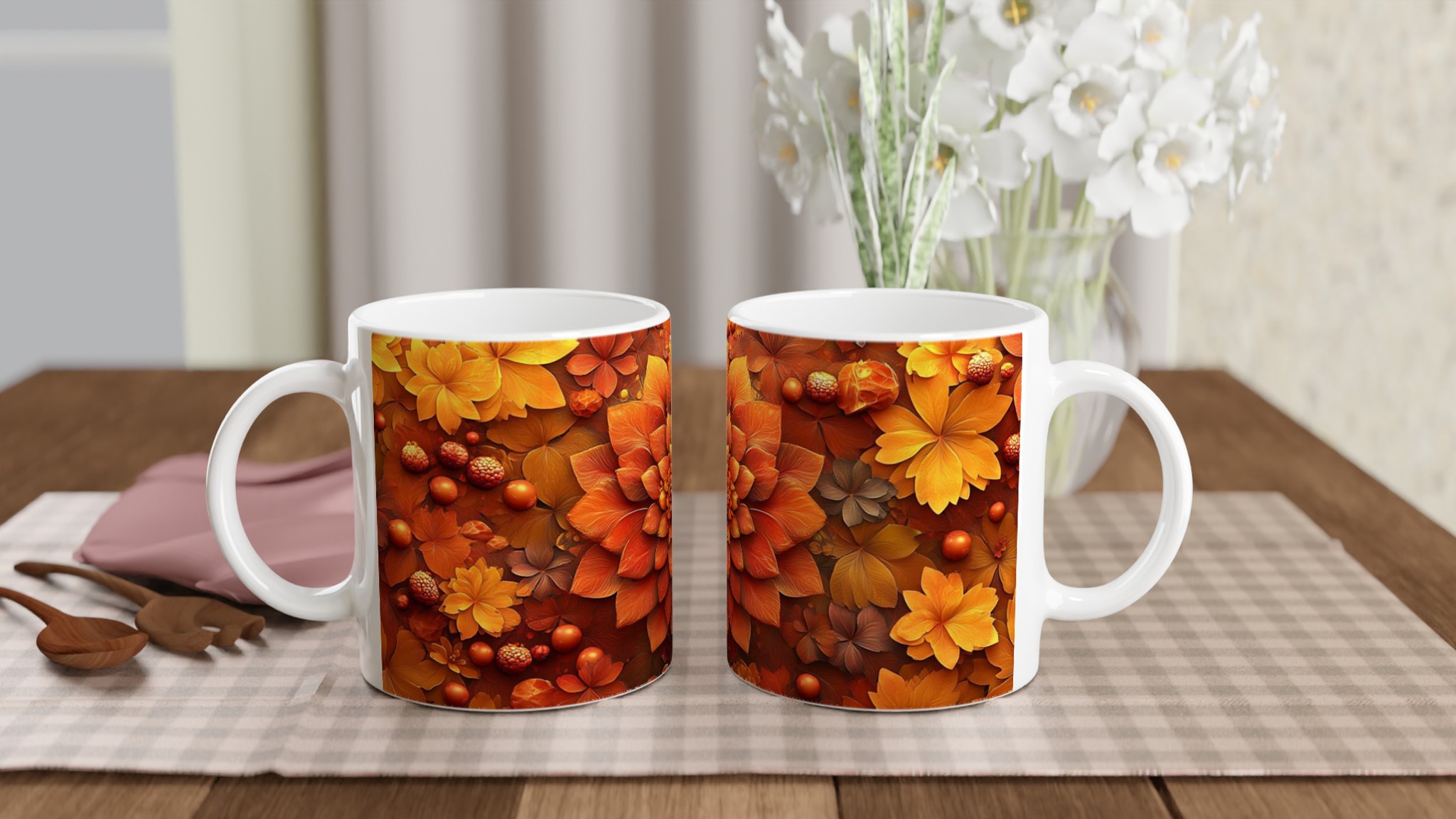 Autumn Bloom Keramikmugg - Skapa din drömdesign i en färgstark palett 10 8b57c750-1aec-4e97-9060-97a22faf5178