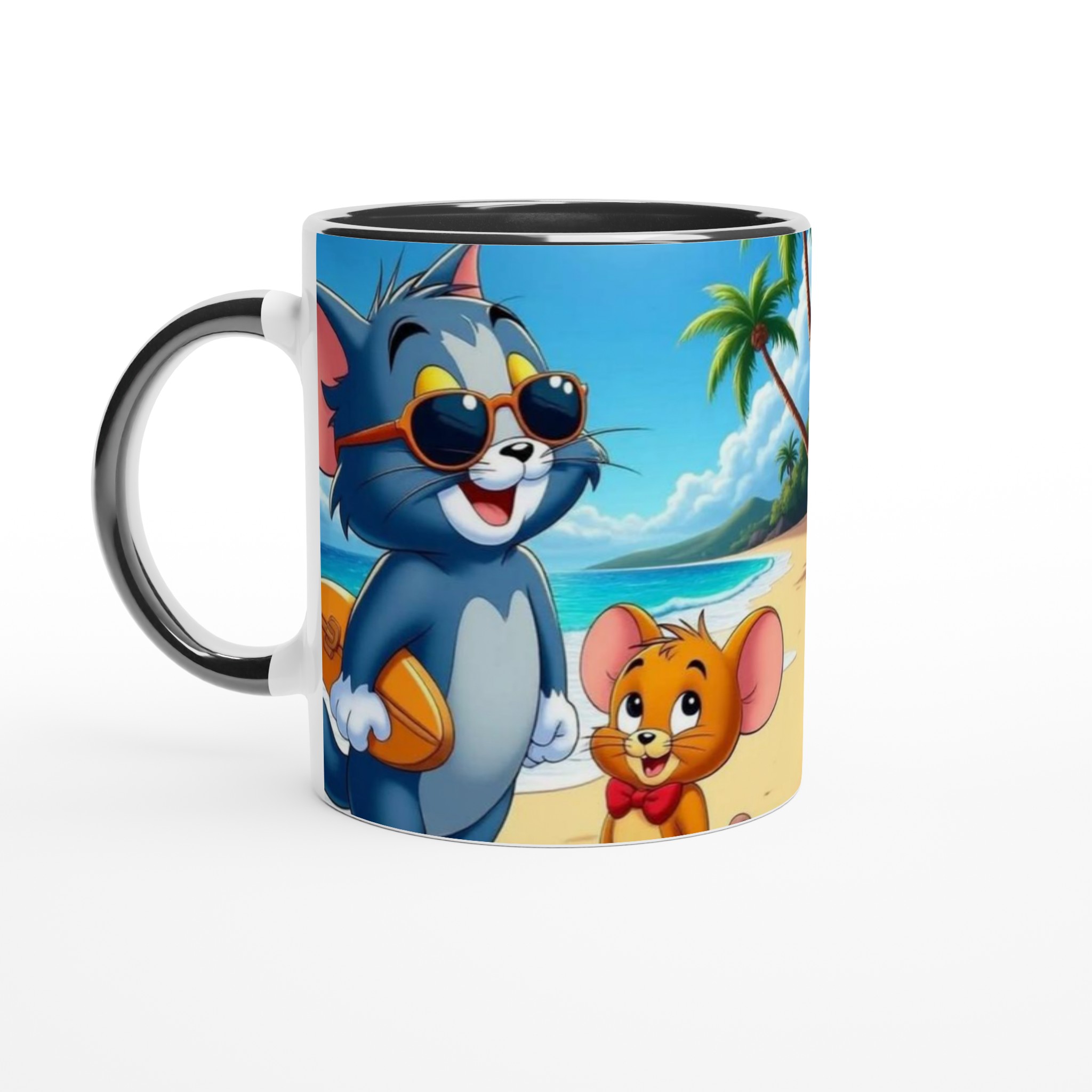Vit 11oz keramisk mugg med ikoniskt Tom & Jerry motiv – välj bland sju livfulla färger 4 8b8d7666-24cf-4baa-b4d0-12d9750e5ed1