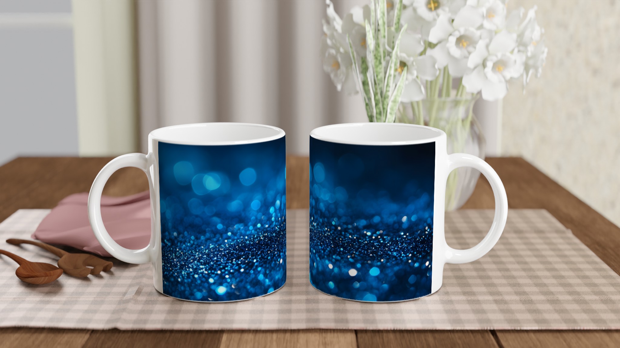 Glittrande Keramikmugg i Blå Nyanser – 11 oz För Din Favoritdryck, Välj Din Färg! 10 8bf187ed-39a5-4efa-9b04-bd7236b8193f