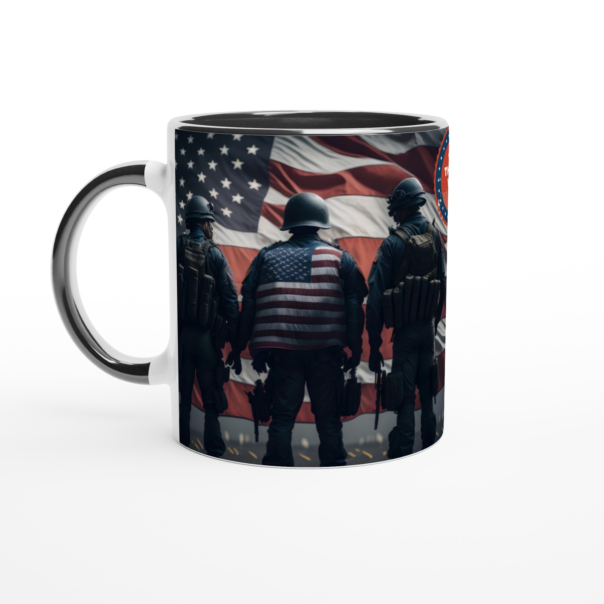 Hyllning till hjältarna: 11oz Keramikmugg med flaggmotiv – Perfekt för patriotiska presenter 4 8bf24036-ba1a-4acd-84ca-3b7af022f52c