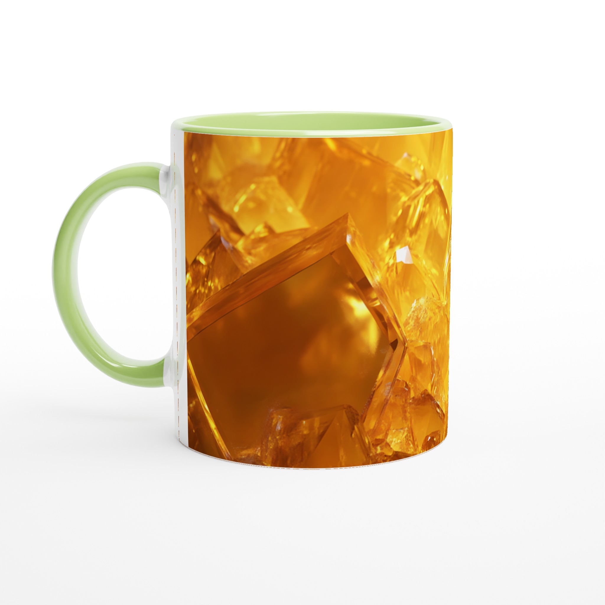 Guldgnistrande 11oz Keramikmugg – Din Kaffestund, En Ren Kristallklar Upplevelse 7 8c235b53-854d-43e0-bf90-bfe8af7c7900