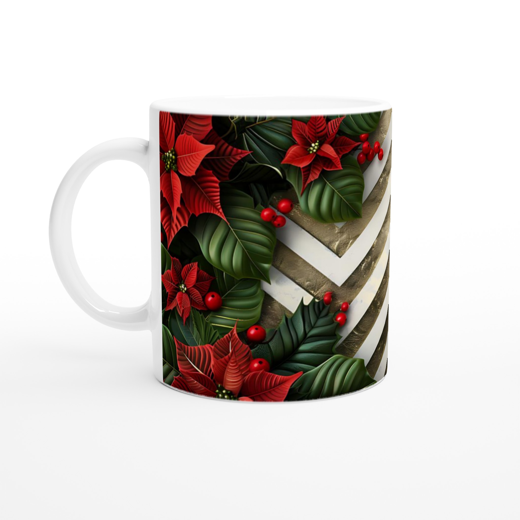 Vit 11oz Keramisk Mugg med Festligt Julmotiv – Välj Bland Färgstarka Keramiska Nyansen 1 8c31e4d9-aed1-41e0-854c-f0834a5a1644