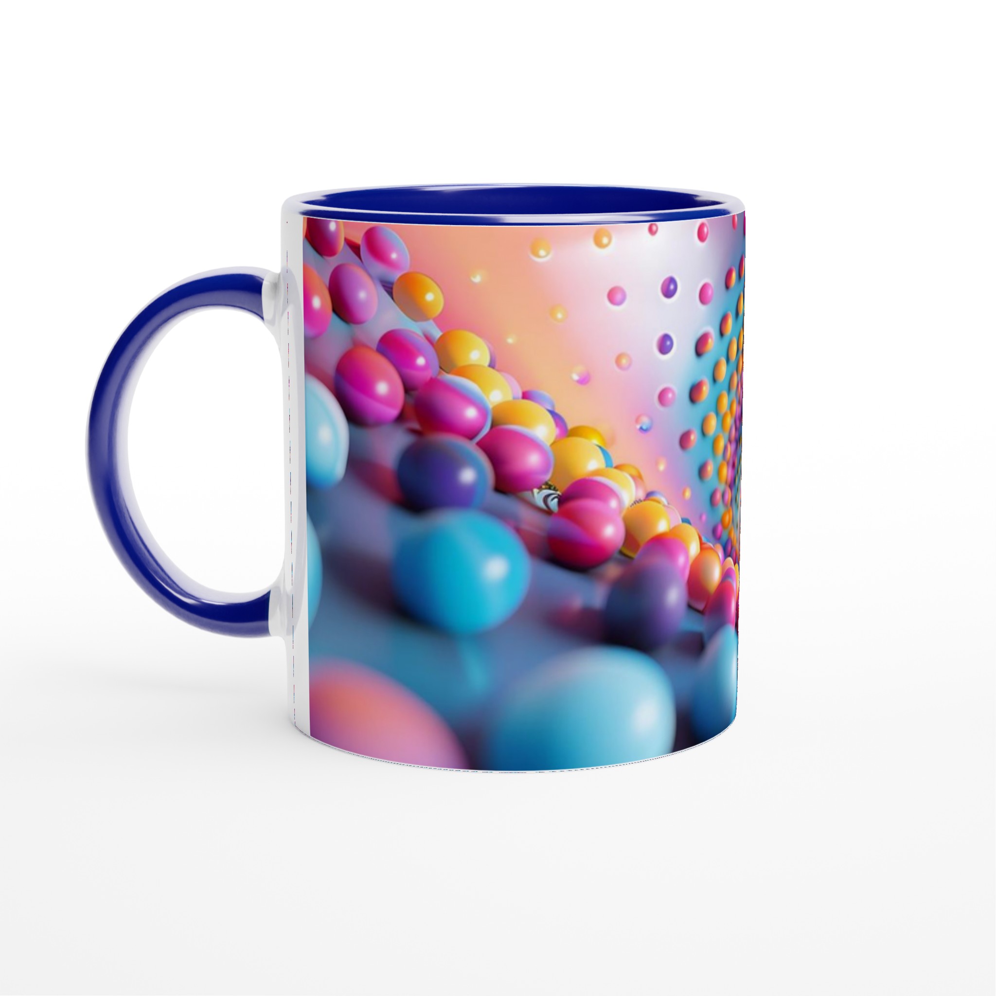 Färgglad 11oz Keramisk Mugg – Hypnotisk Design i Vibranta Nyanser 2 8c79165a-dc96-4268-9c68-0c66fb6ea7d7
