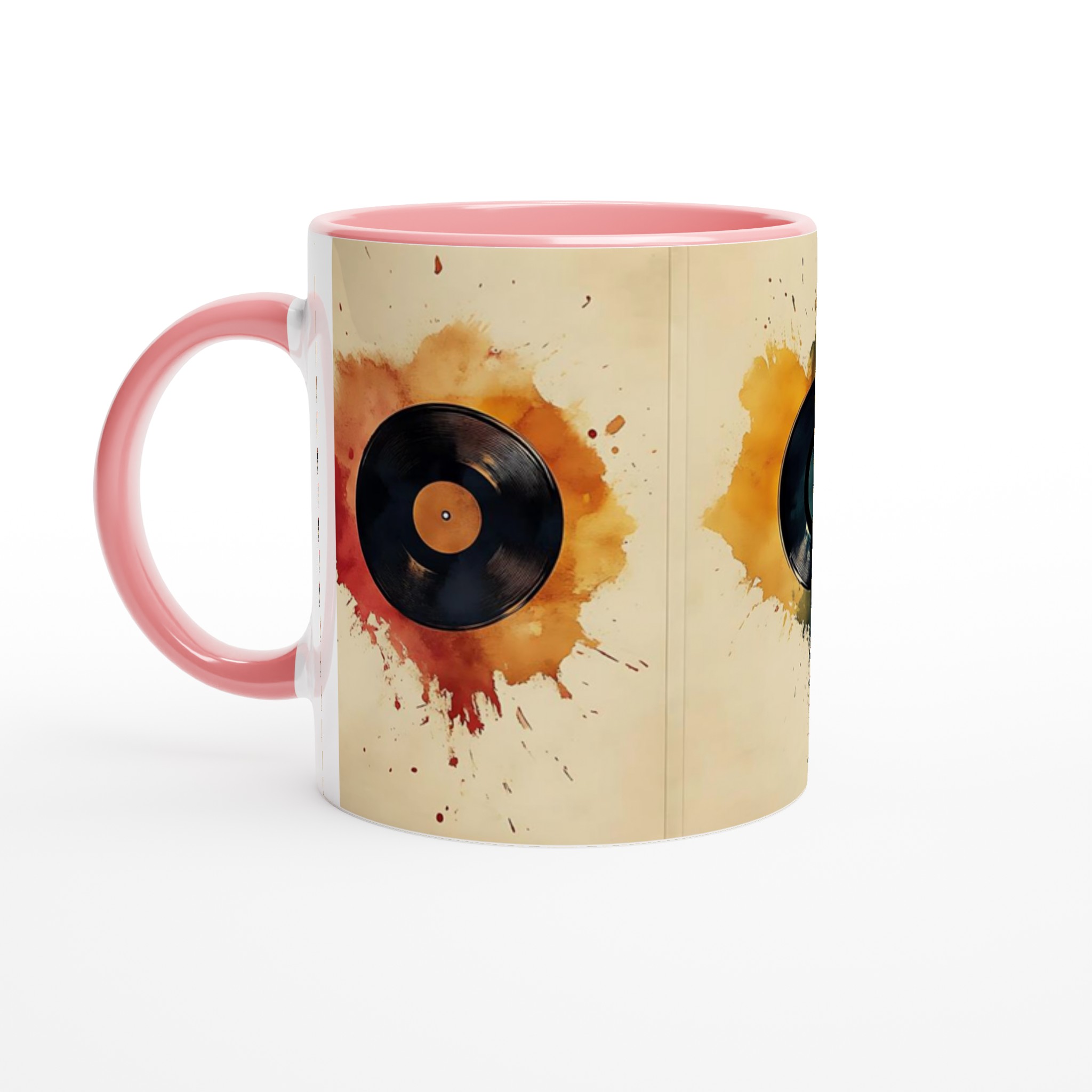 Muggen "Vinyl Groove" – Färgstark Keramikmugg 11oz, Välj Din Favoritfärg! 6 8c8688e0-6107-46c3-a100-f6e7bcdb31f5