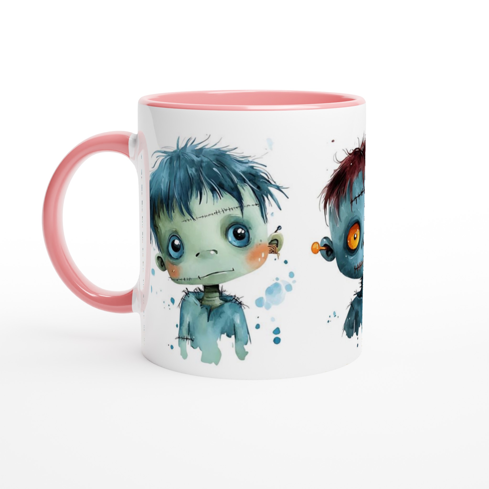 Söta Monster Vattenfärg 11oz Keramikmugg – En charmig detalj för din kaffepaus, välj bland flera färger! 6 8ca863f0-d822-4175-b710-032eadfbe8cf