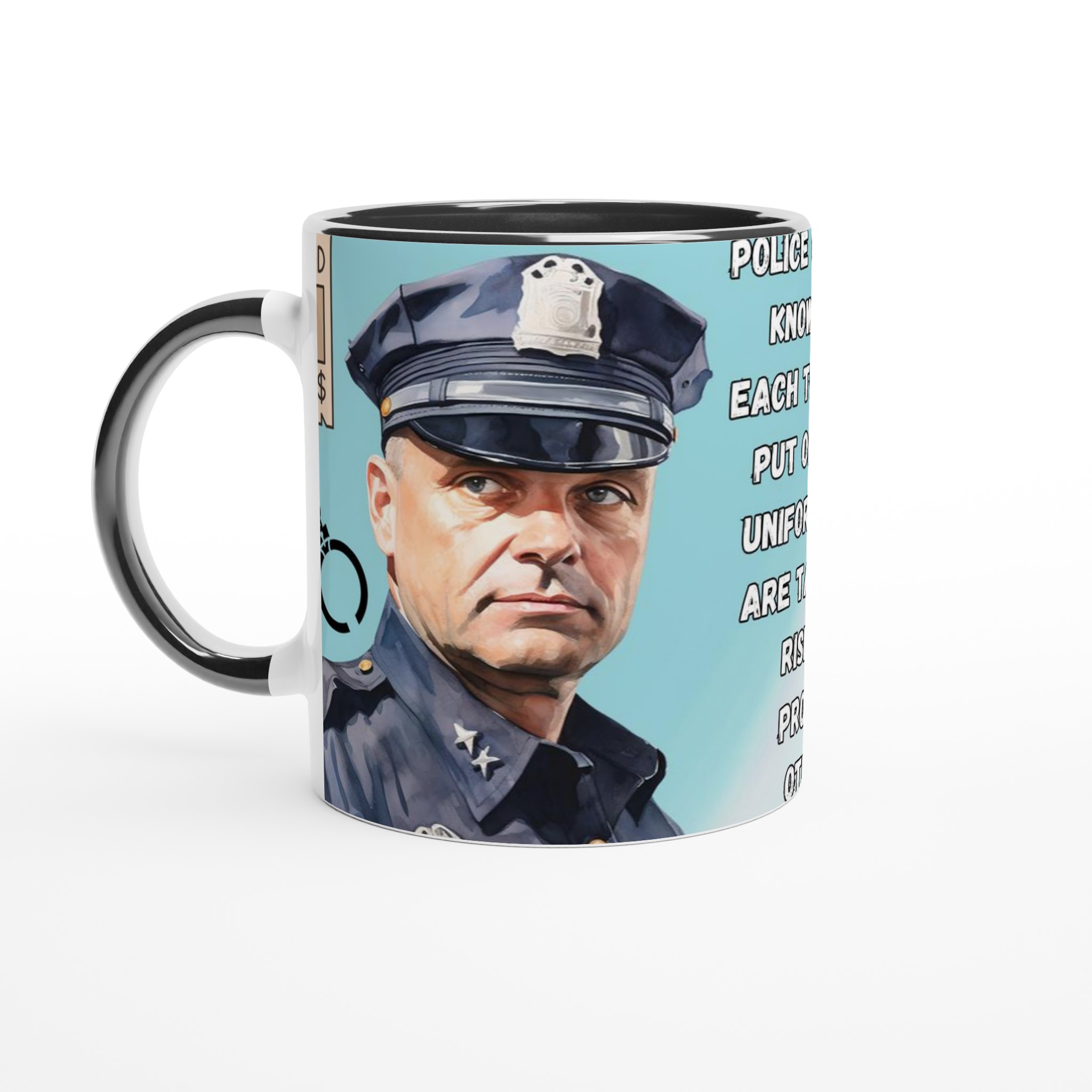 Vit 11oz keramisk mugg med kraftfullt polisärofat i flera färger 4 8cb726e2-23cc-4281-ae4a-e5e99bd66c96