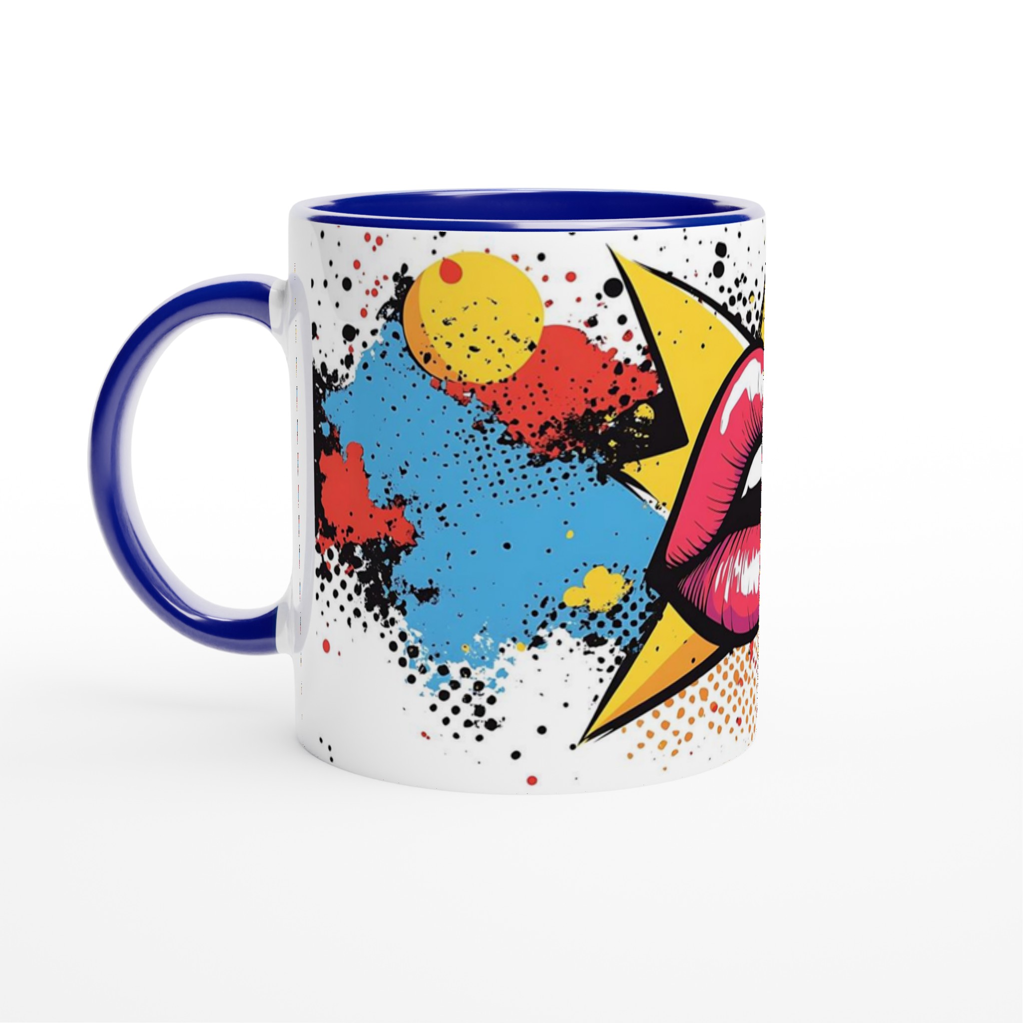 Pop Art Explosion Mugg – Färgstark Keramikmugg i 7 Livfulla Färger för Din Dagliga Kaffestund! 2 8cf303ef-93e2-4a8d-8ead-f1783db6e433