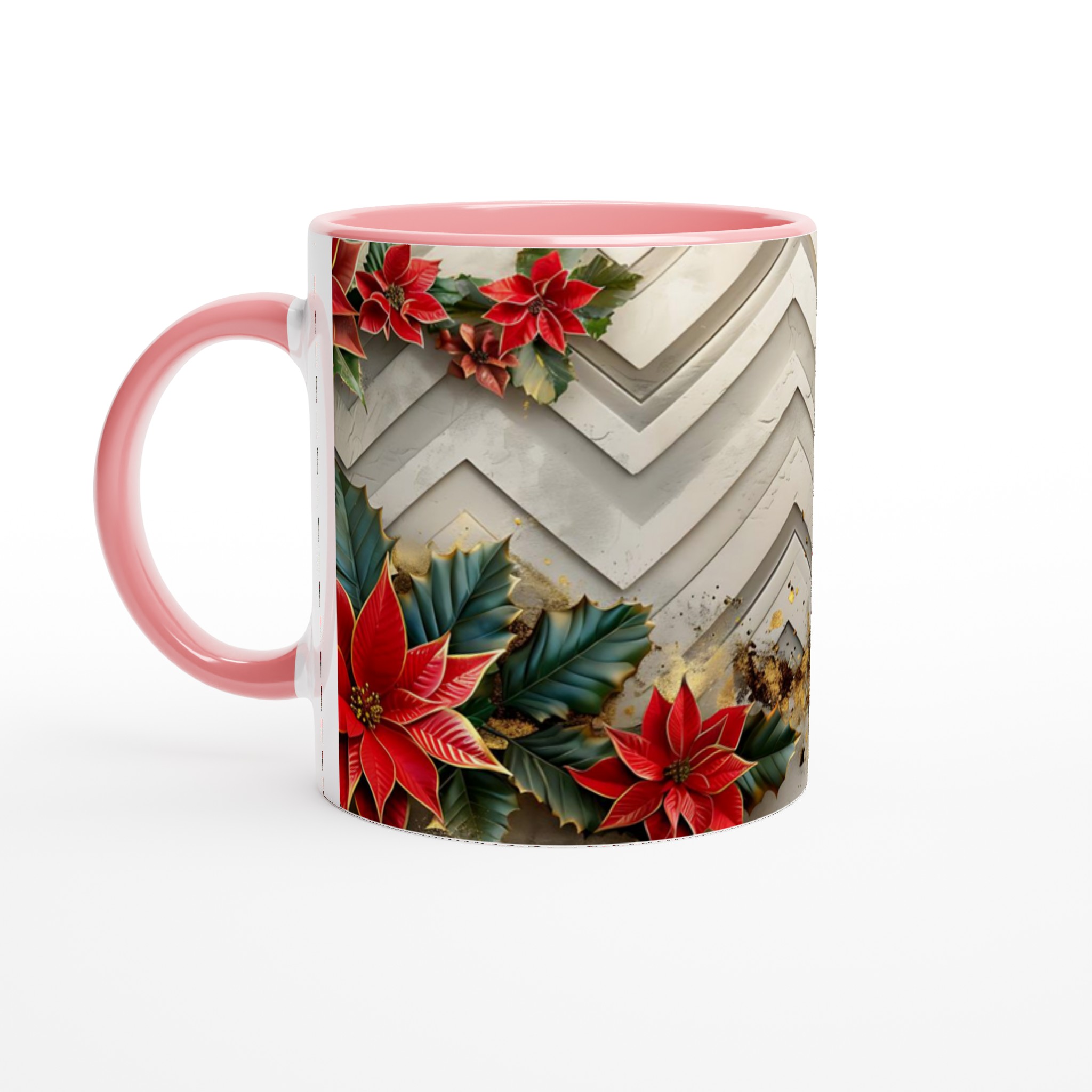 Vit 11oz keramisk mugg med julig prydnad i din favoritfärg 6 8d2bbdfa-d0c6-45c6-9d8d-6437a06a7116
