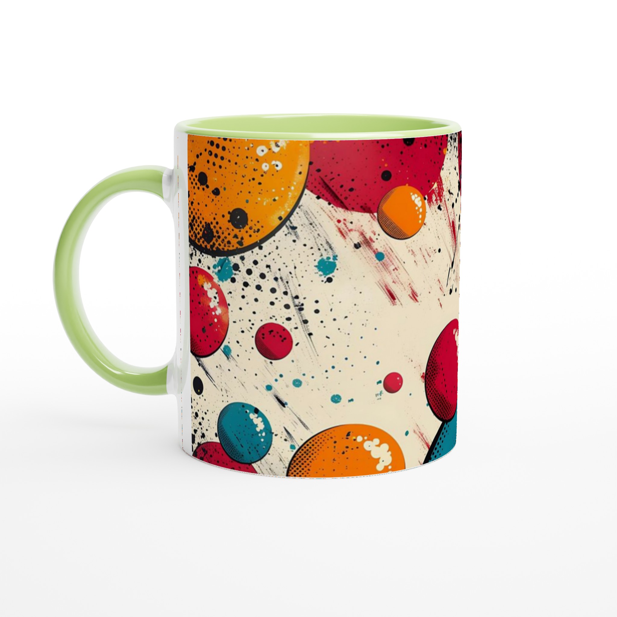 Abstrakt Pop Art Keramikmugg – Färgglad Design för Ditt Kaffe, Te och Mer! 7 8d826ad2-01ae-40ee-a02b-bc1abb9dc8f5