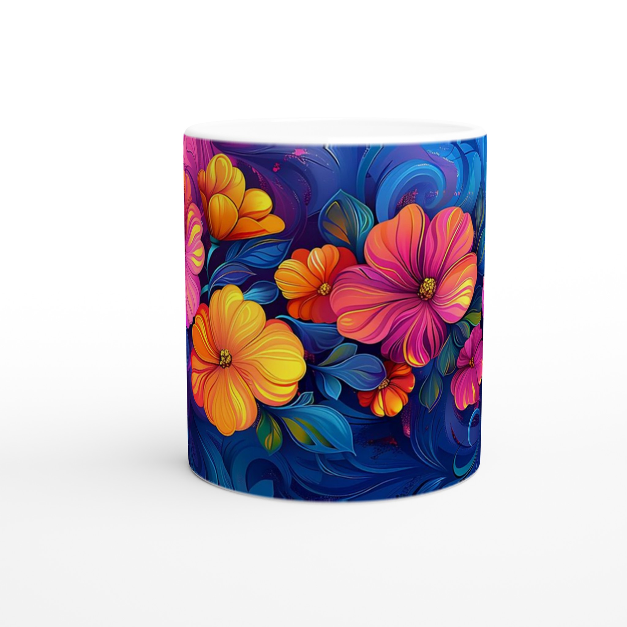 Mugg med Levande Blomsterprakt – Välj din Färg för en Konstnärlig Kaffestund 8 8d851a5a-3d6b-4736-a08f-fcf029dd0c23