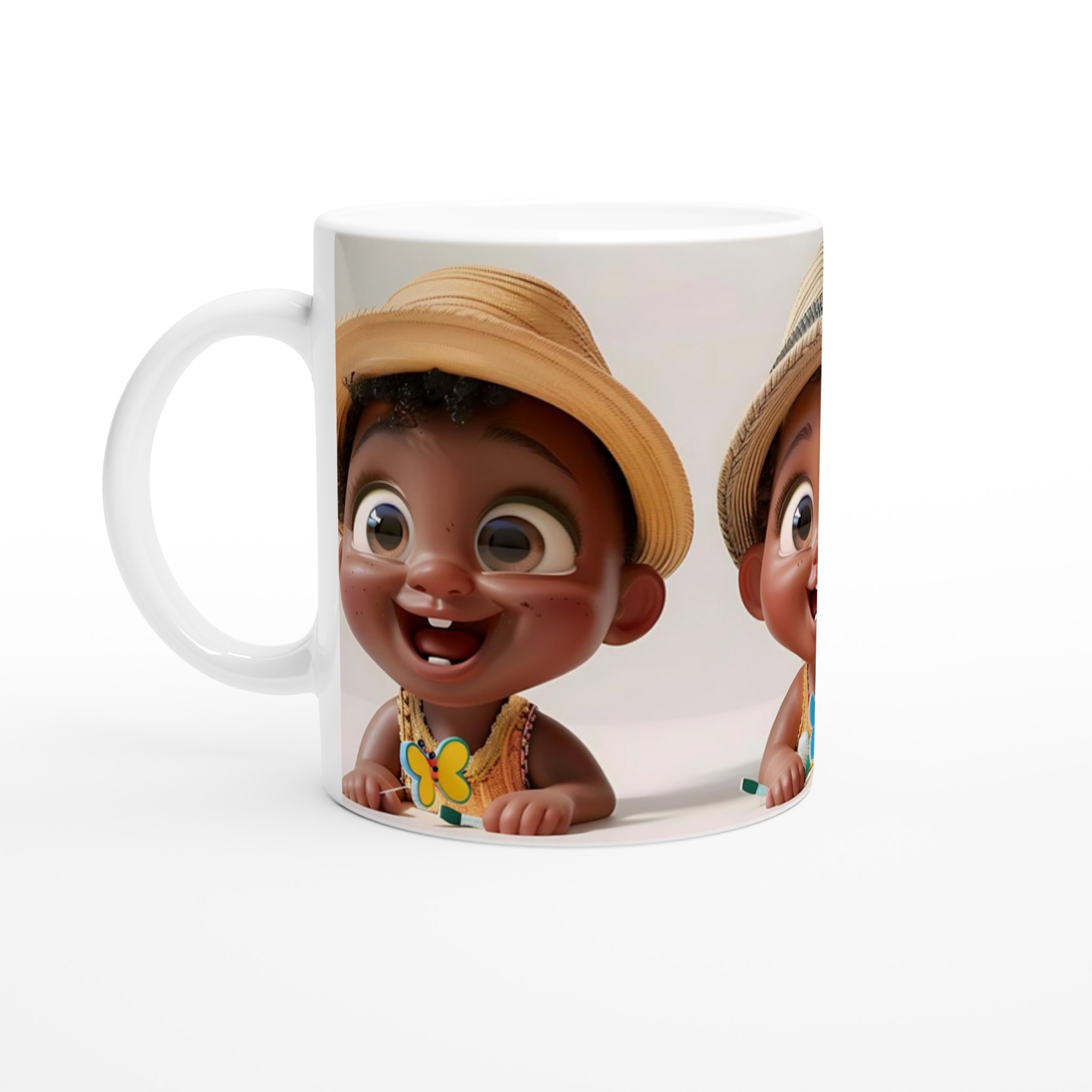 Charmiga Baby Vänner Mugg – Personlig 11oz Keramisk Mugg i flera färger för de yngsta 1 8db4951e-d927-44bd-9edf-99f9ef2a0797