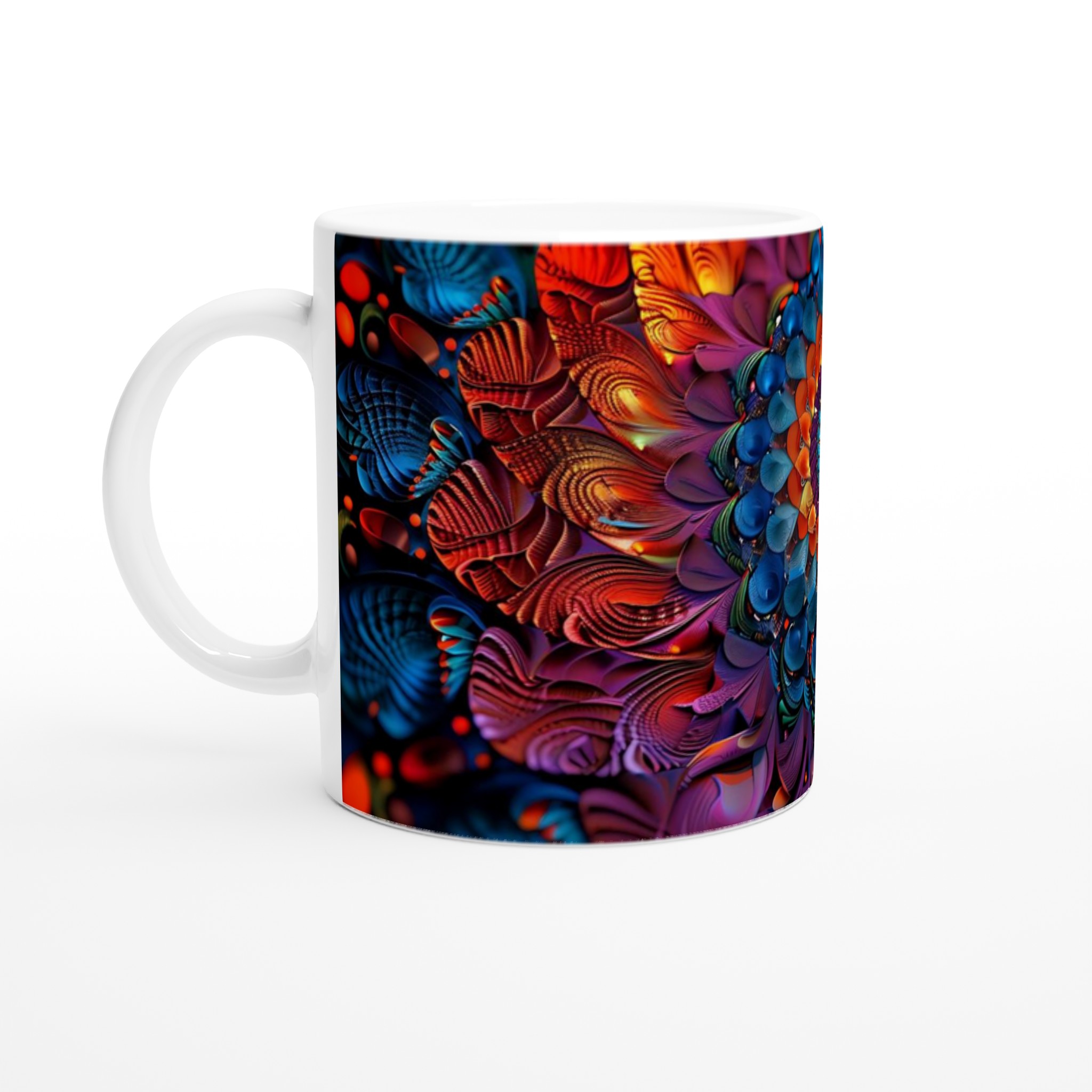 Abstrakt Mandala 11oz Keramikmugg – En Explosion av Färg & Design 1 8e1b8303-e5ec-4ba0-b3bd-ed8227fa6529