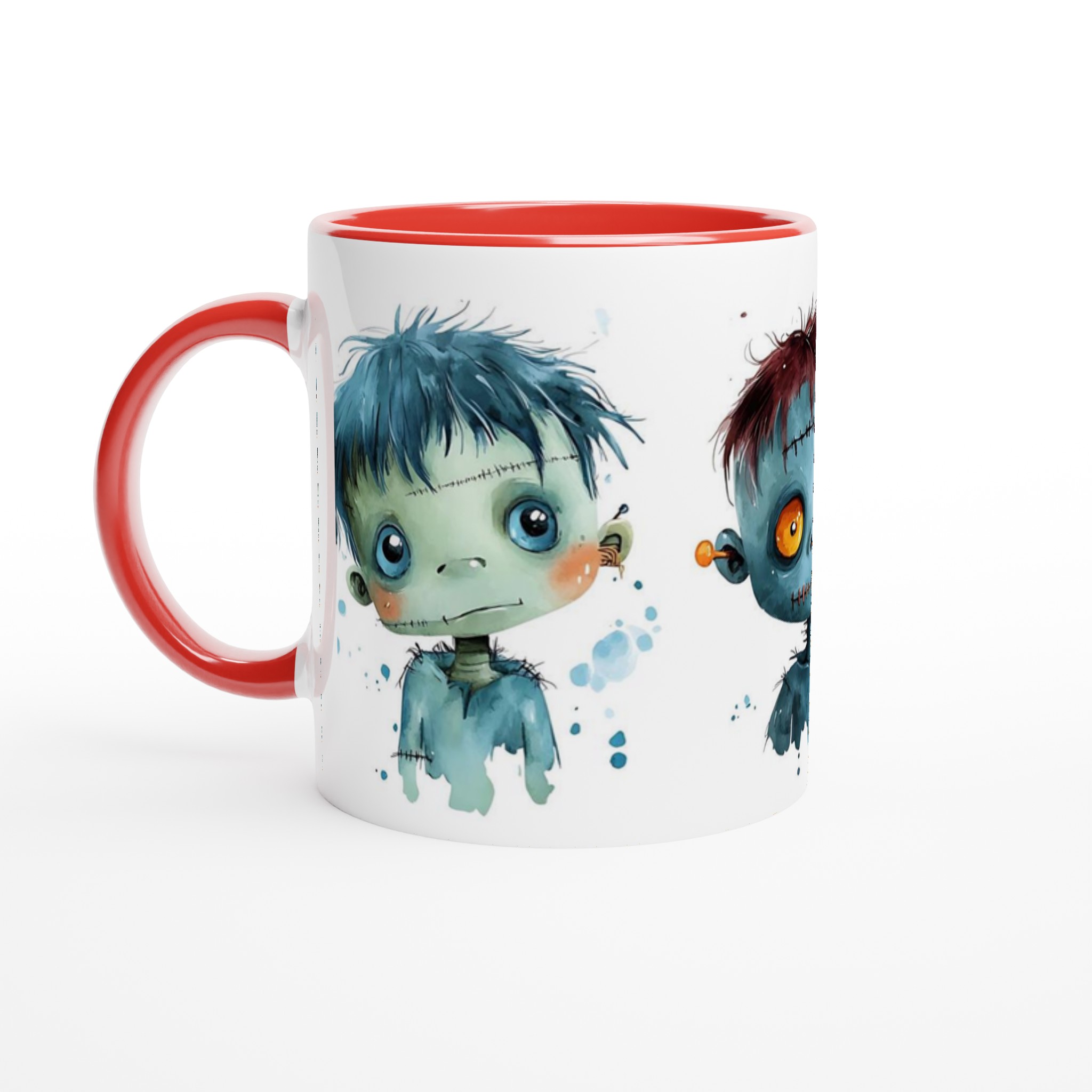 Söta Monster Vattenfärg 11oz Keramikmugg – En charmig detalj för din kaffepaus, välj bland flera färger! 5 8e37348d-529e-434f-8418-a26183aa81e8
