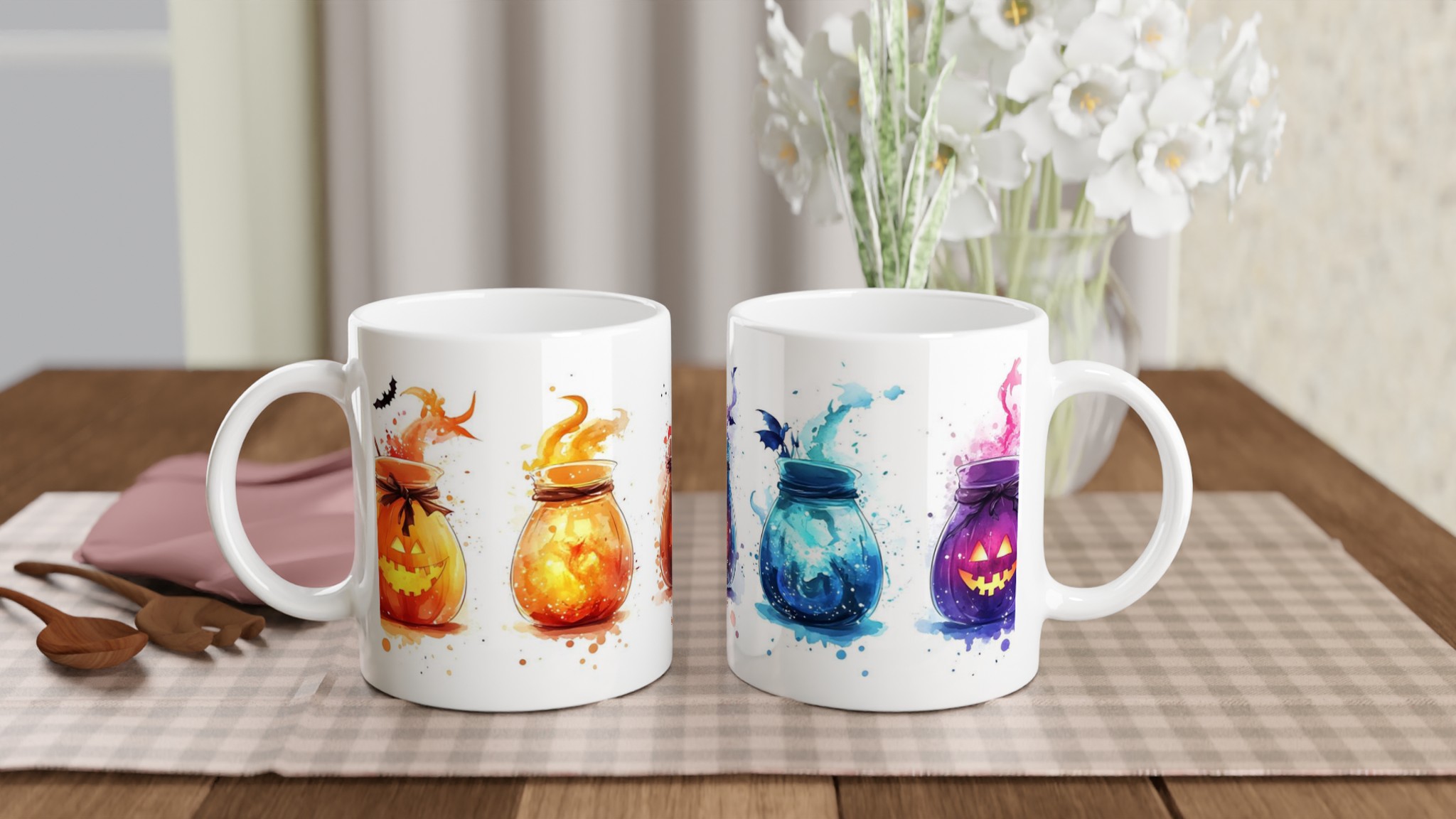 Halloween Magic Mug: Förvandla din dryck med förtrollande designs i flera färger! 10 8e459ffa-7dbc-4a8c-a6e0-b68091a48c60