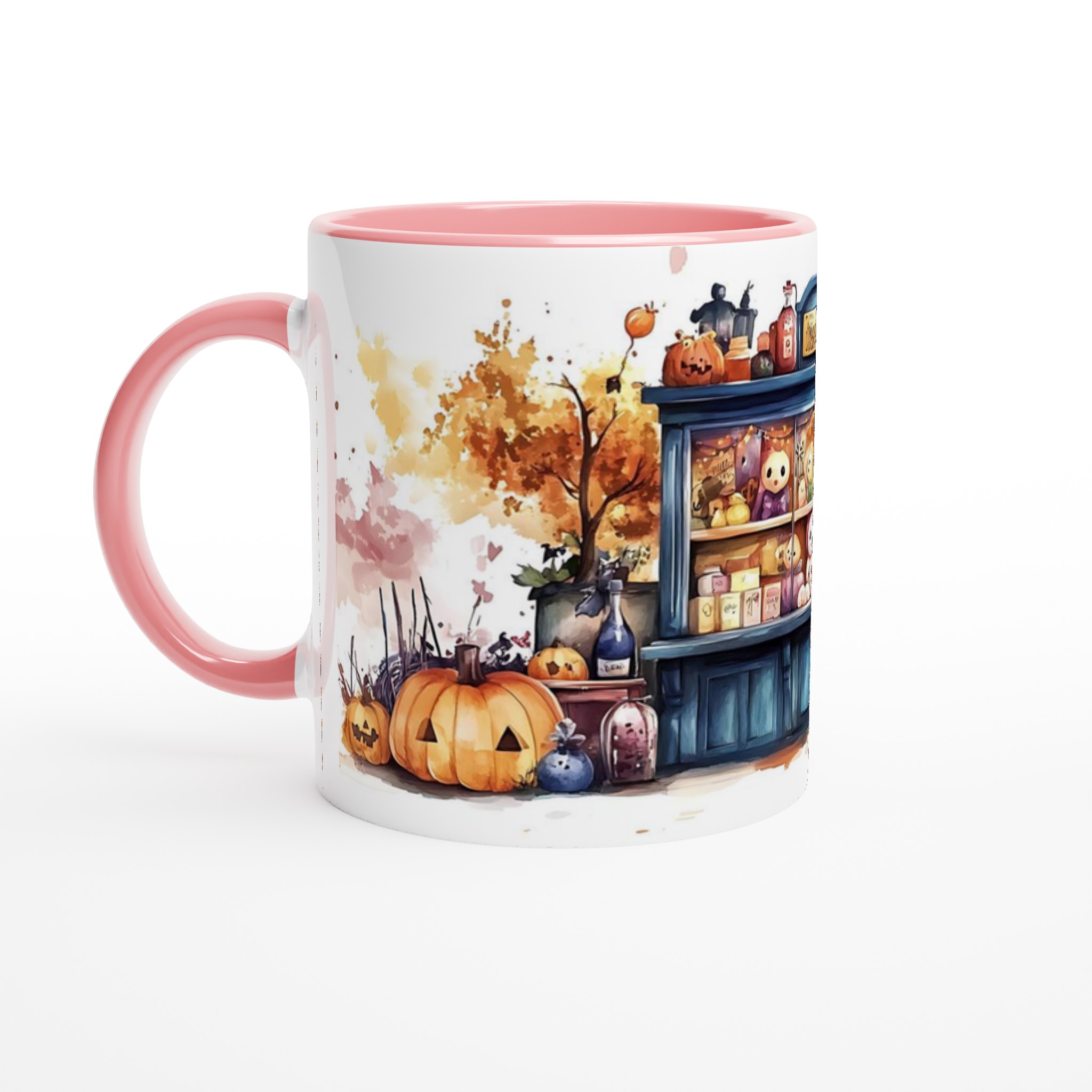 Spooky-Söt Halloween Mugg: Keramikmugg med Mystisk Vattenfärgskänsla – Välj din Färg! 6 8e84b3e7-e9b4-4b5a-b434-6626eed9aaa9