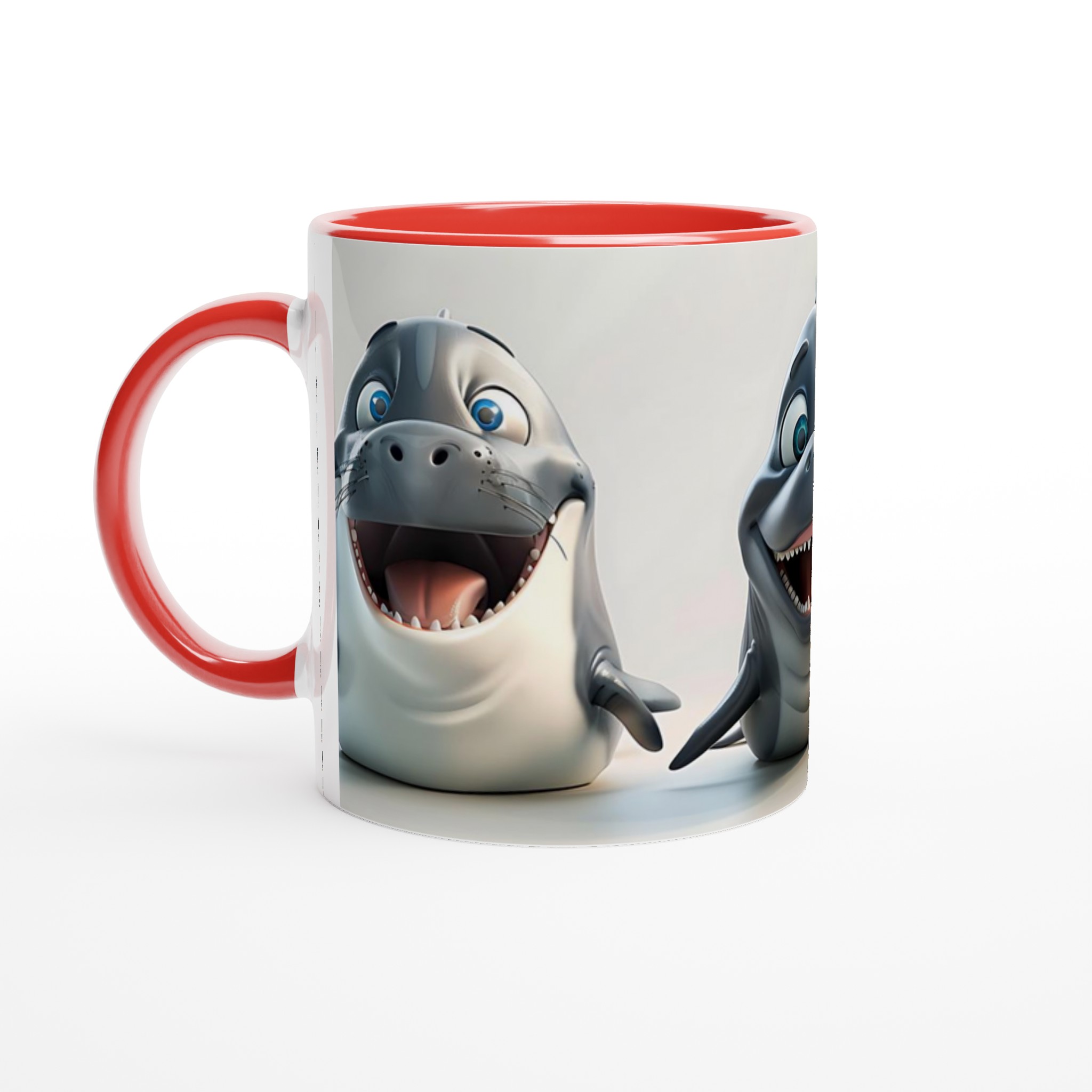 Glad Djurvänner Keramikmugg - 11oz Kul Design för Kaffe & Te i Flera Färger! 5 8e953337-a561-4e9c-be23-b1c25aa9e0fd