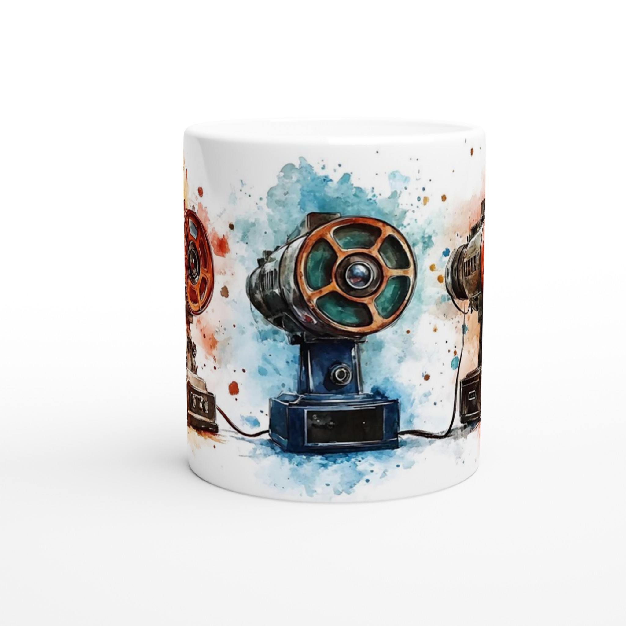 Retro Tech Vibe Keramikmugg – En touch av konst och nostalgi för din kaffepaus, i 7 färgglada val! 8 8e9f1109-3079-49d1-8a2b-735d74ad2b86