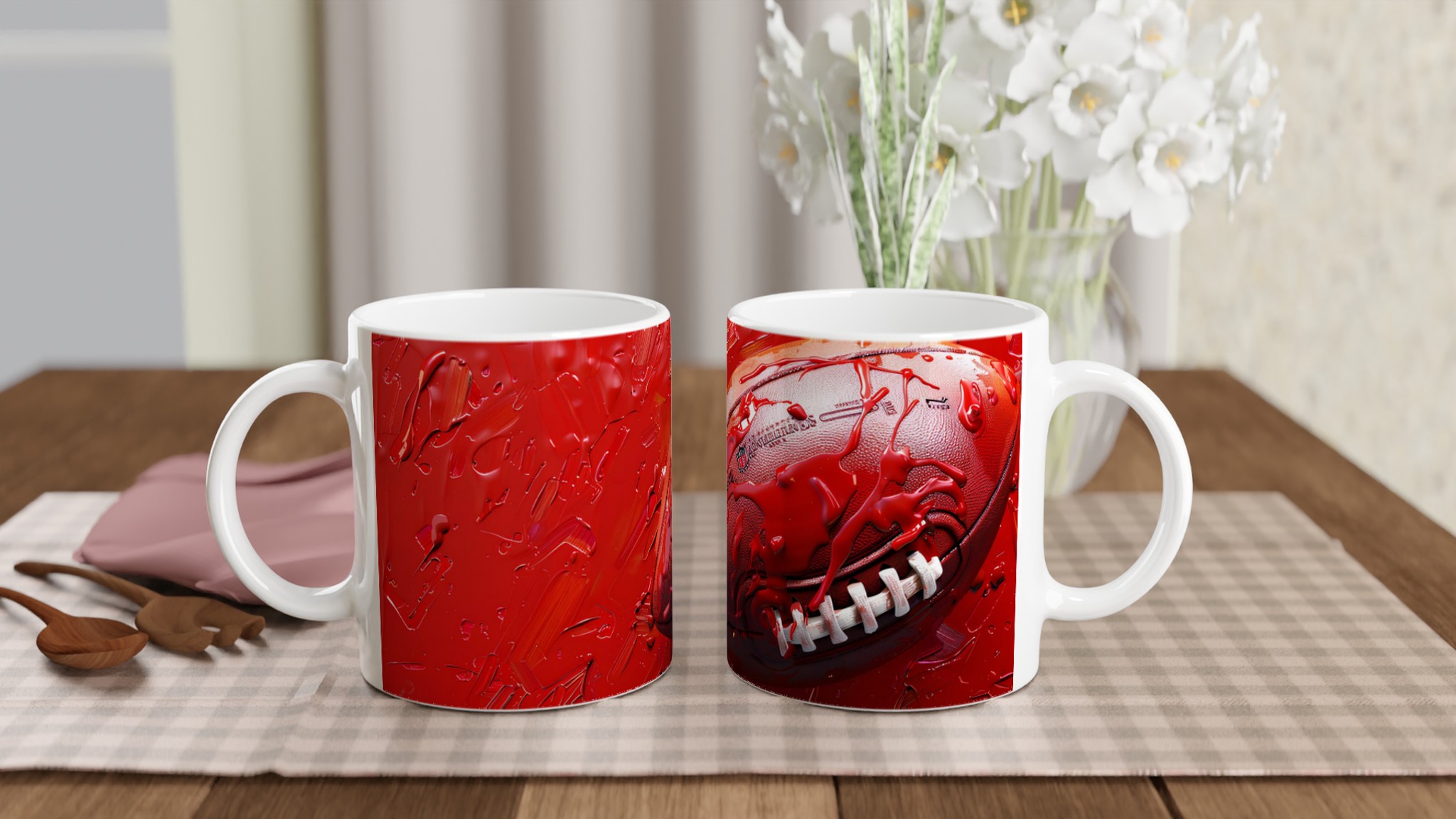 NFL Football Konstnärlig Mugg – Dynamisk Design för Sportfantasten 10 8eab44c5-06ec-4c62-83c8-db6559ce96c6