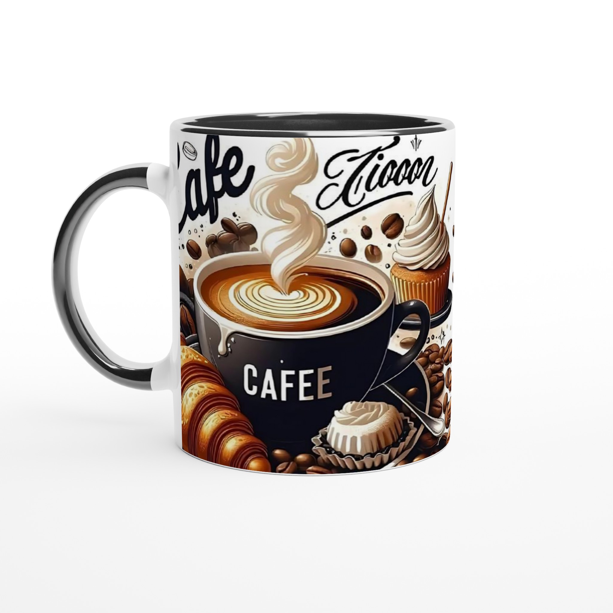 Vit 11oz keramisk mugg med kaffemotiv – välj din favoritfärg för varje kaffestund 4 8eab85c1-757c-45cf-8458-c66ef8511371