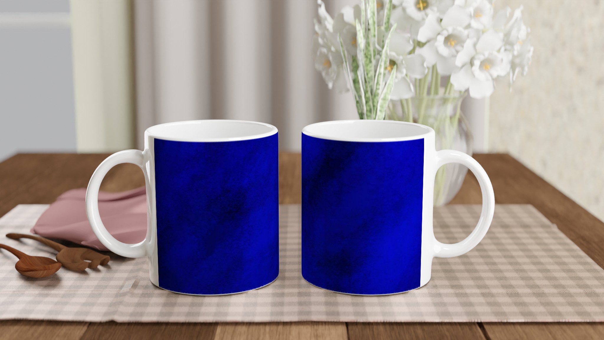 Vit 11oz Keramisk Mugg med Djupt Blå Stil – Välj Din Färgvariant 10 8ee807cc-8834-40e9-80d6-ff60afa9bbb5