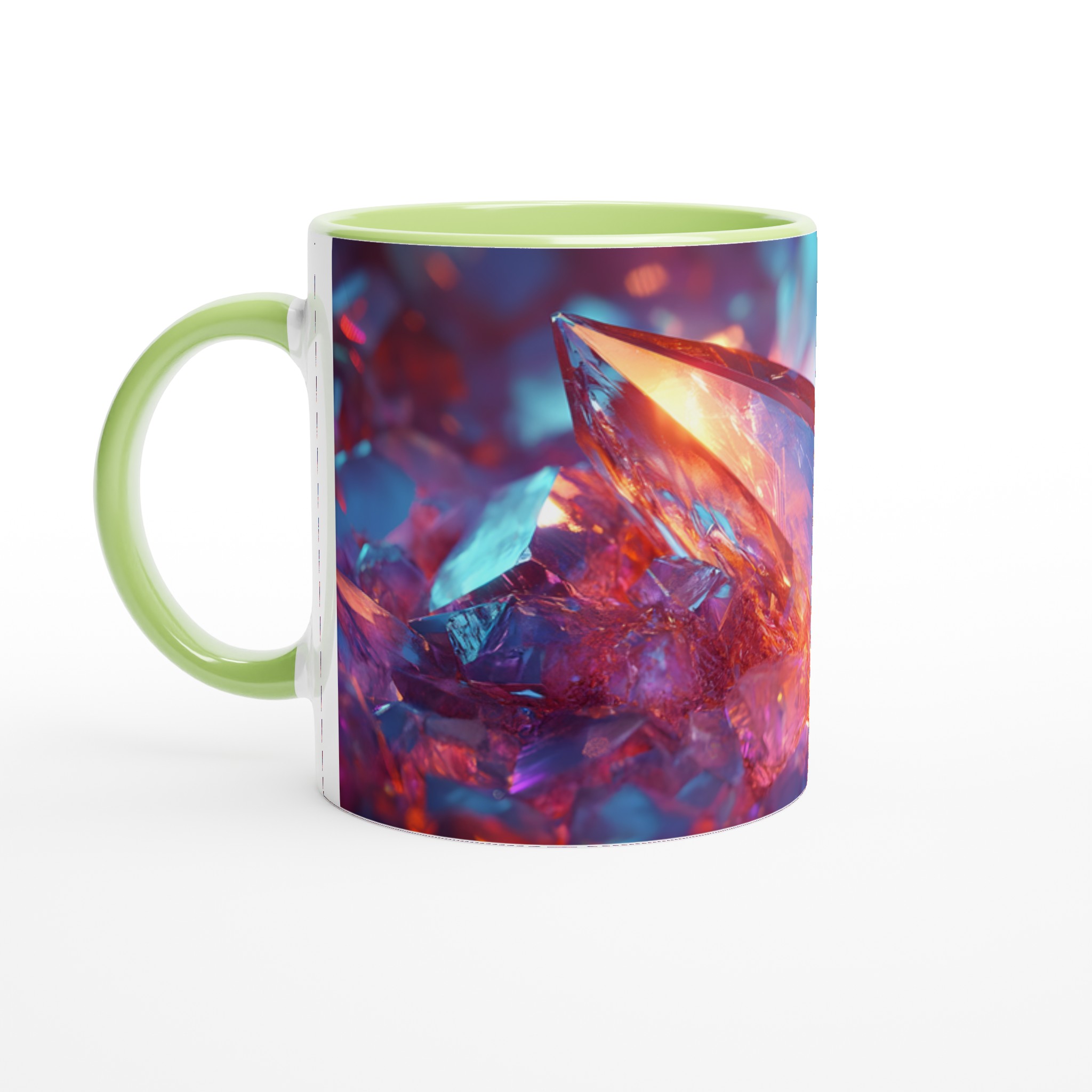 Kosmisk Kristall 11oz Keramisk Mugg – Strålande Färgskiftningar för Din Favoritdryck 7 8f616f0f-a556-4ce9-a769-b326696c1ee3