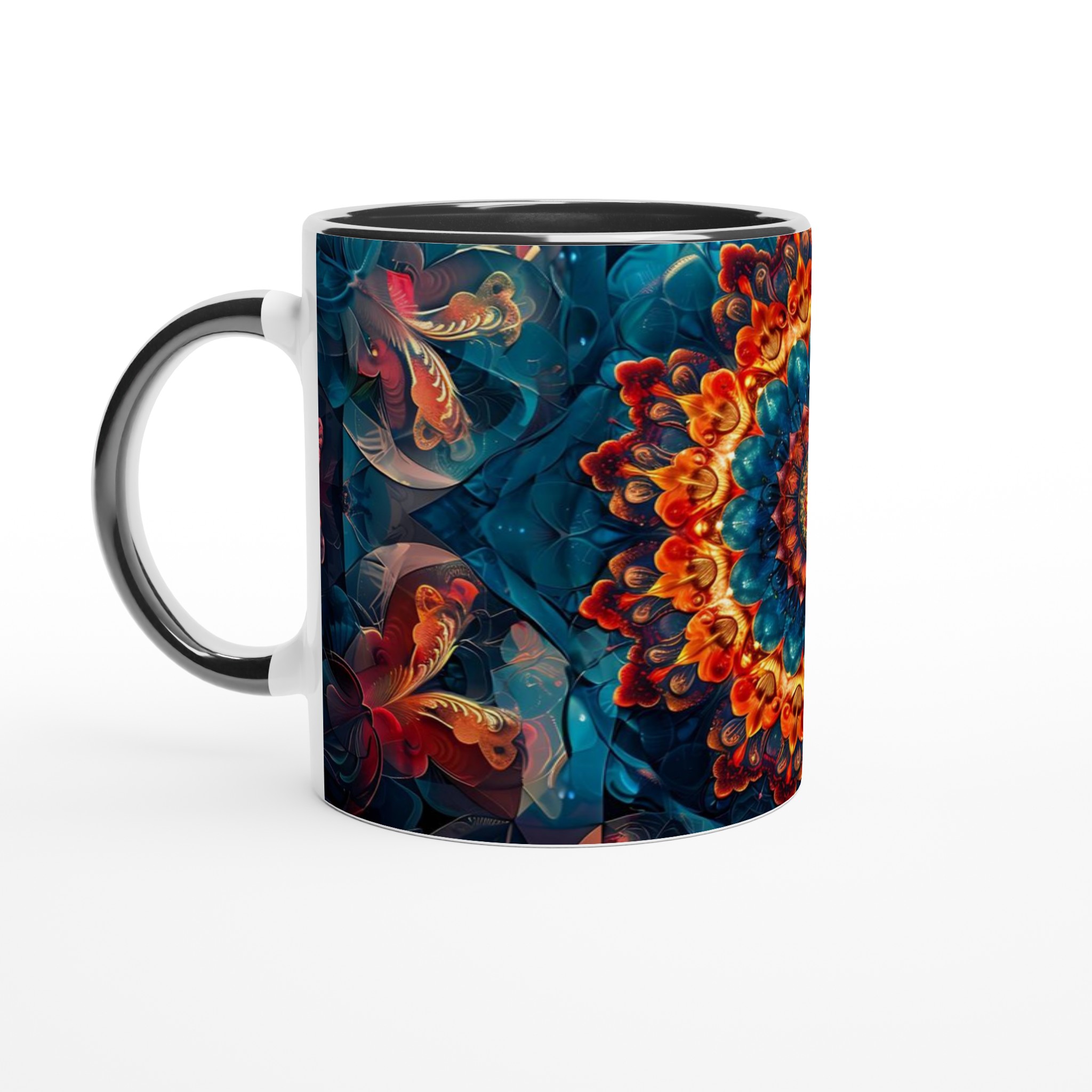 Abstrakt Mandala Keramikmugg - Livfull Design i Ditt Val av Färg 4 8f8b937d-66f6-4e3c-b6c6-25a4dbd5f65a