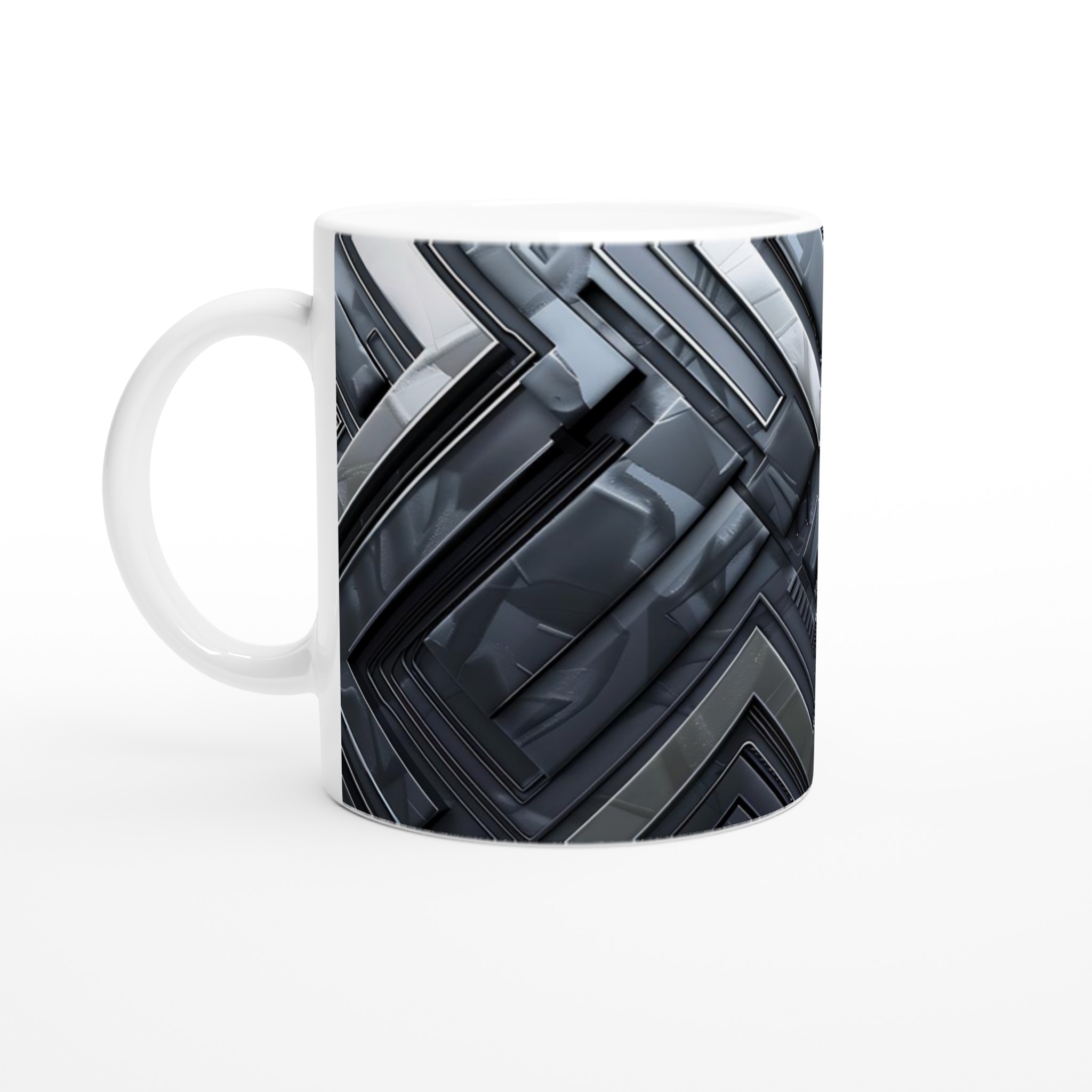 Abstrakt Cybertripp 11oz Keramikmugg - Futuristik Design i Valfri Färg 1 8f8cb30f-0dbd-4f69-b855-99ffe2584c55