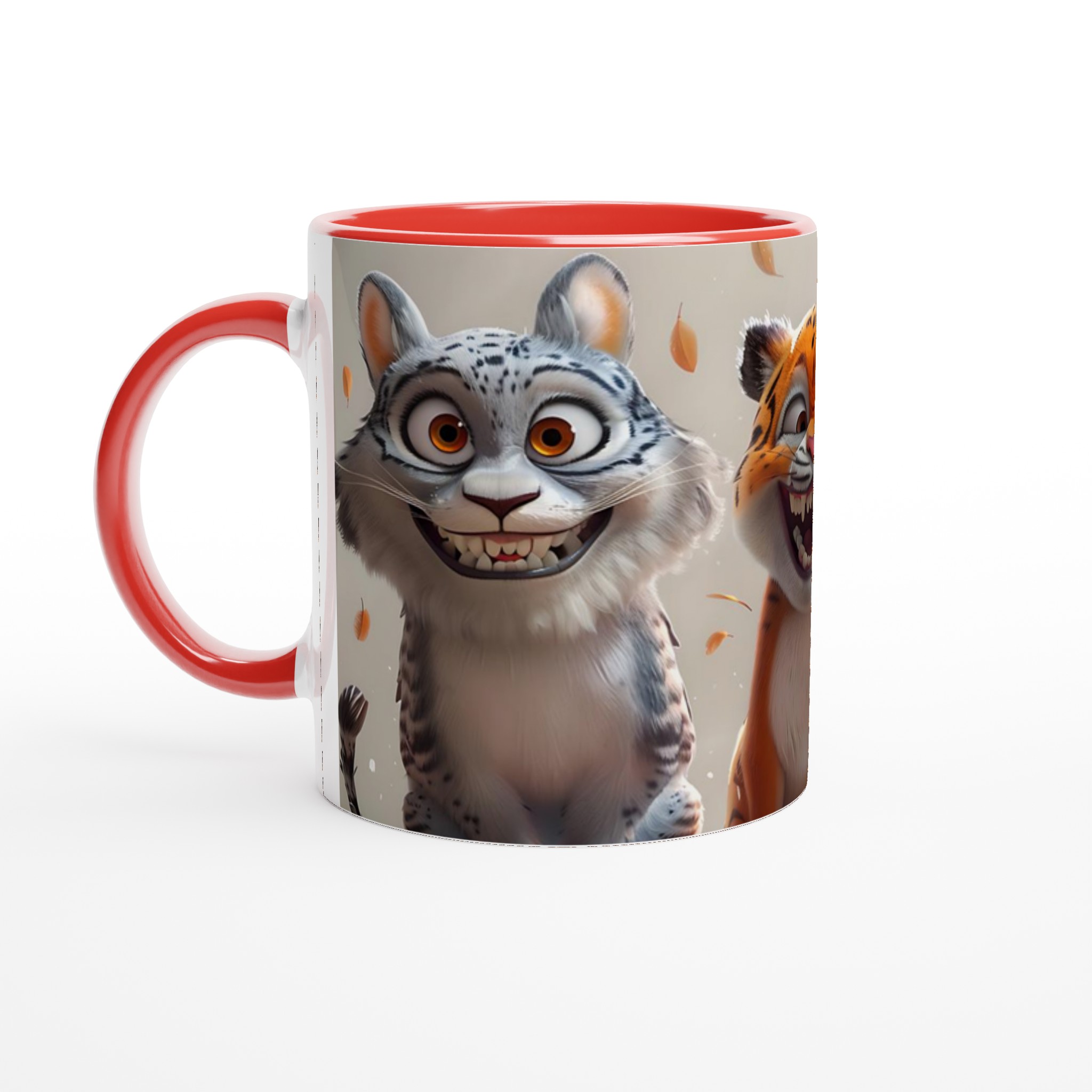 Humorfylld djungelkompis 11oz keramikmugg – Glada rovdjur i livliga färger 5 8fa245e4-8045-4ed7-bf1a-963f2b582971